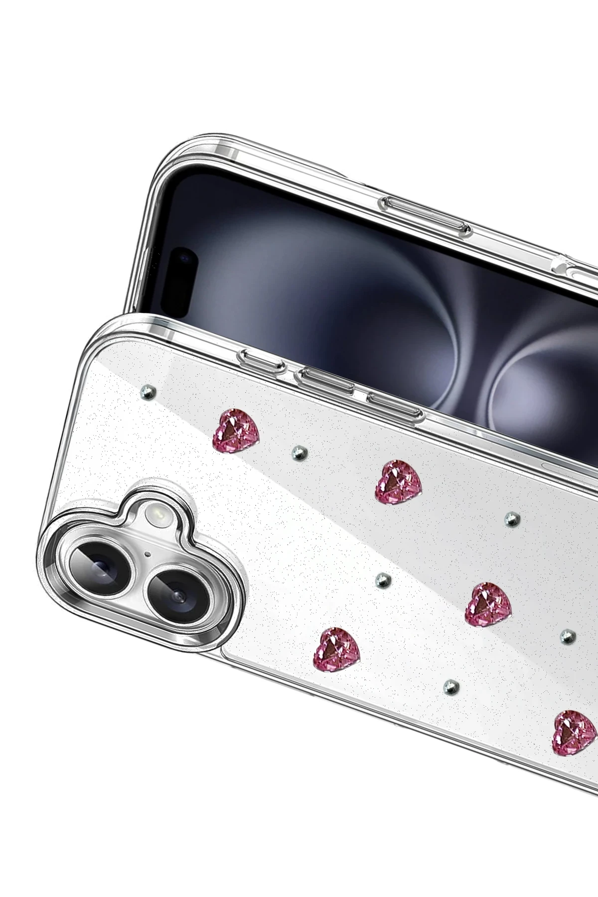 Newface Apple iPhone 16 Plus Fiyonk Desenli Kapak - Desen 3
