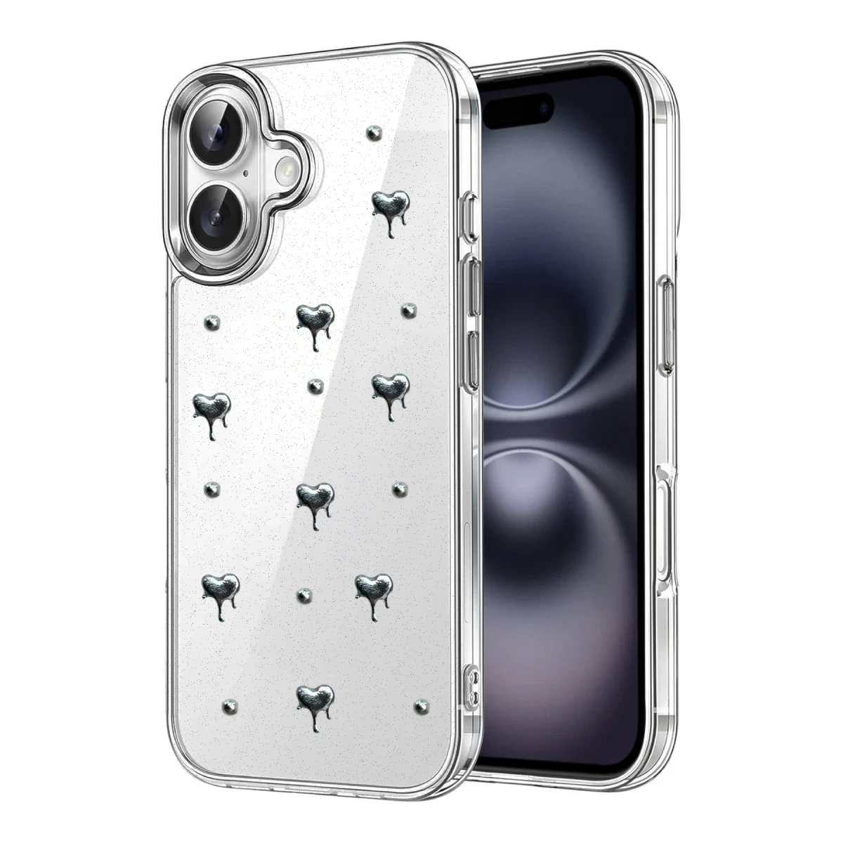 Newface Apple iPhone 16 Plus Fiyonk Desenli Kapak - Desen 1 — görsel 5