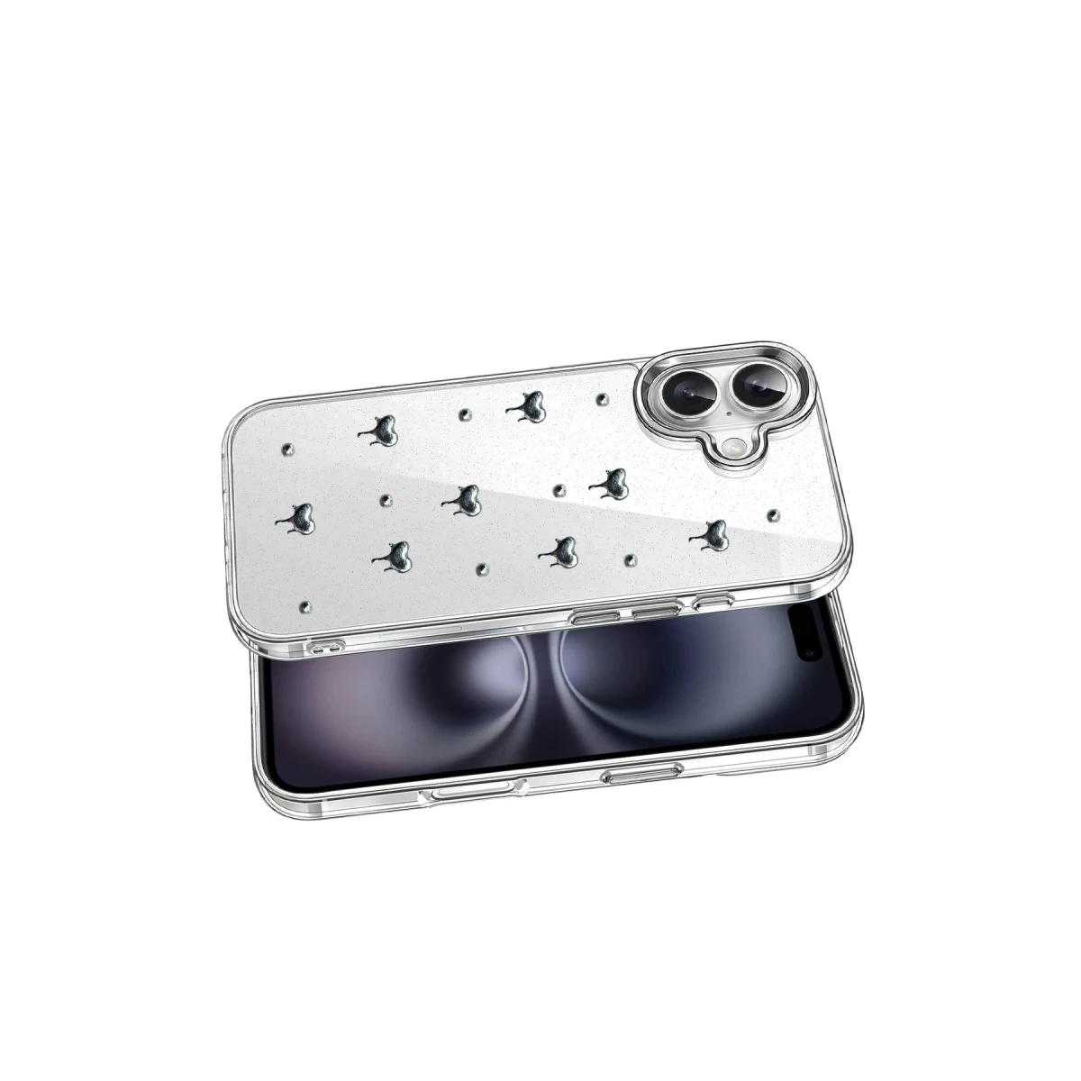 Newface Apple iPhone 16 Plus Fiyonk Desenli Kapak - Desen 1 — görsel 7