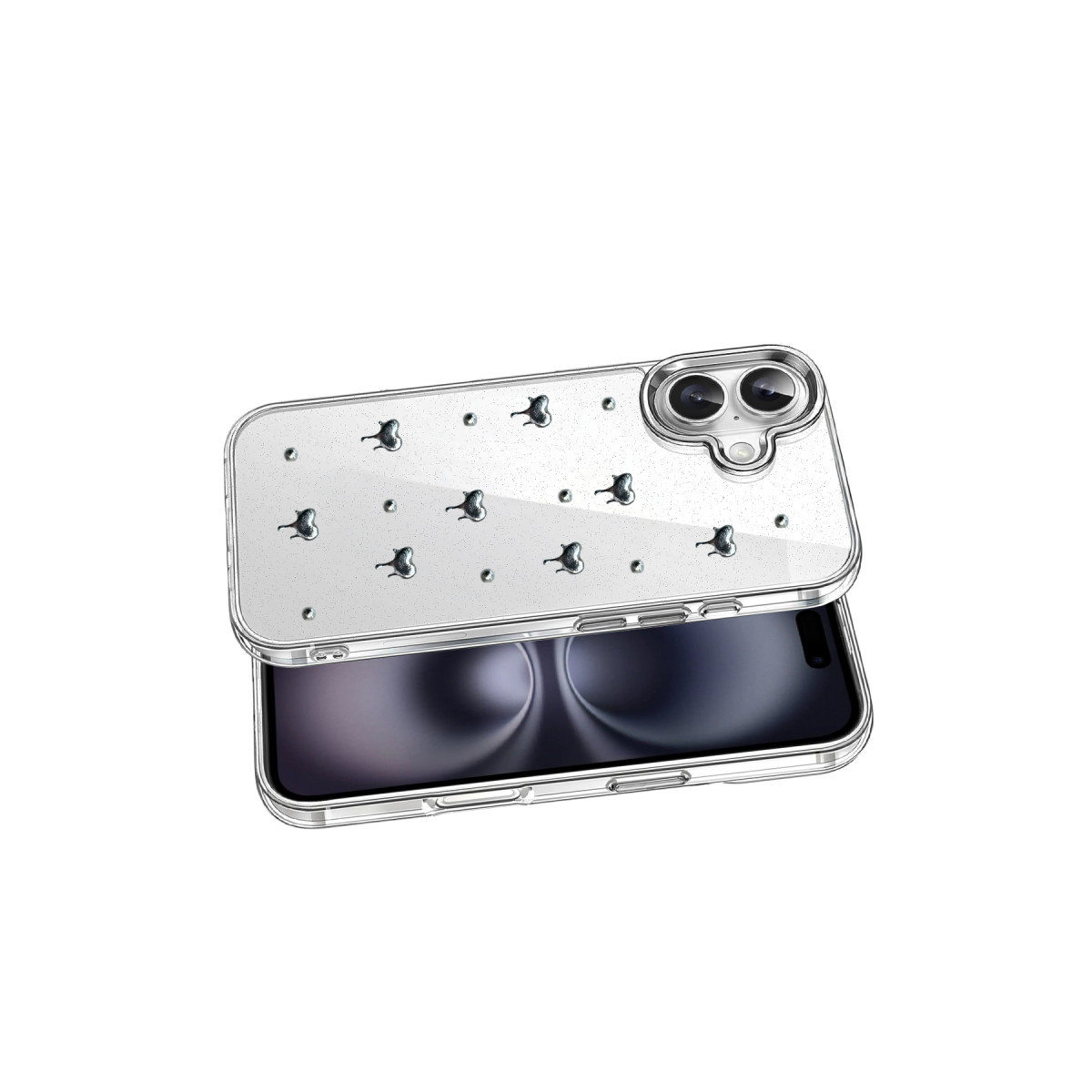 Newface Apple iPhone 16 Plus Fiyonk Desenli Kapak - Desen 1 — görsel 11