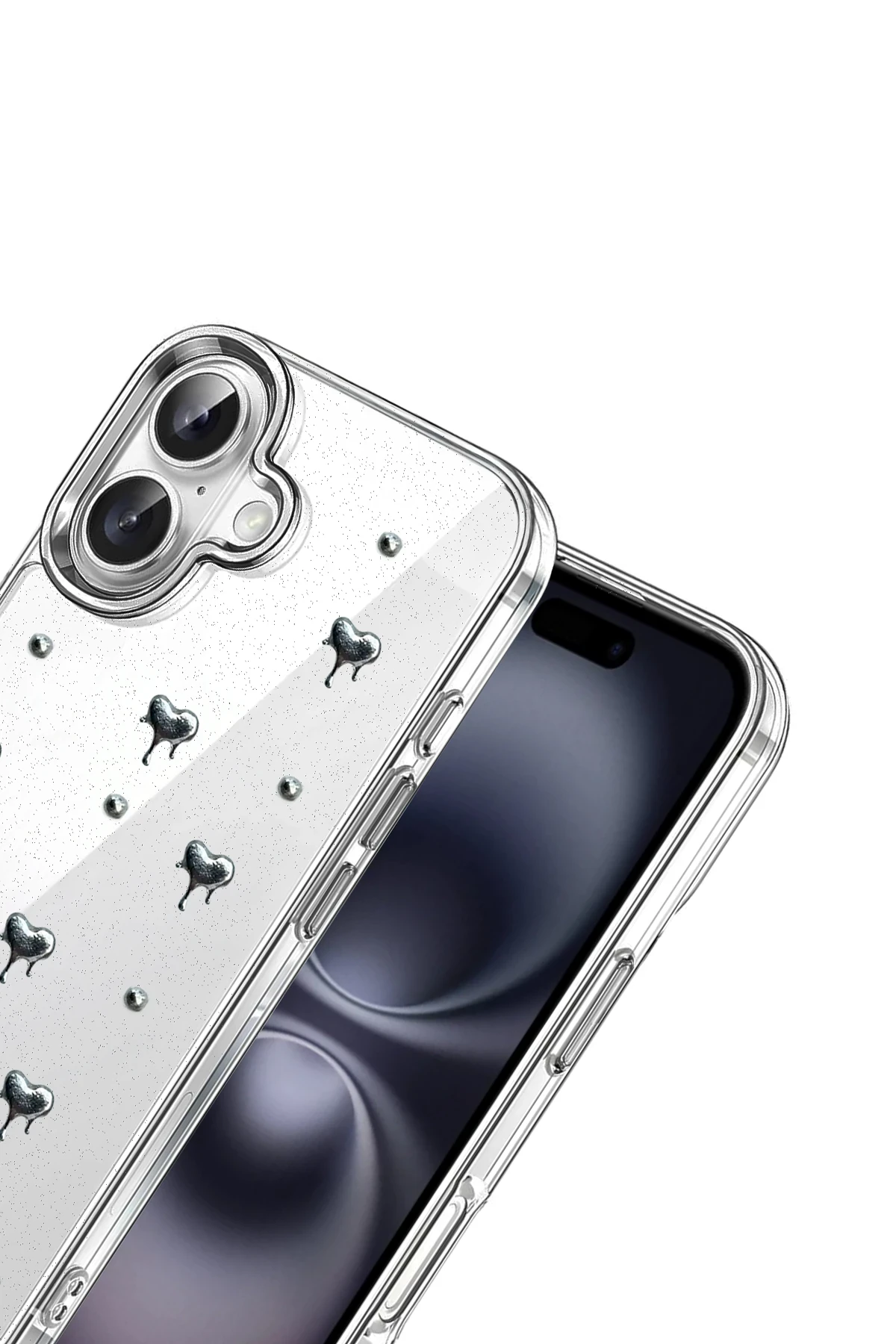 Newface Apple iPhone 16 Fiyonk Desenli Kapak - Desen 1
