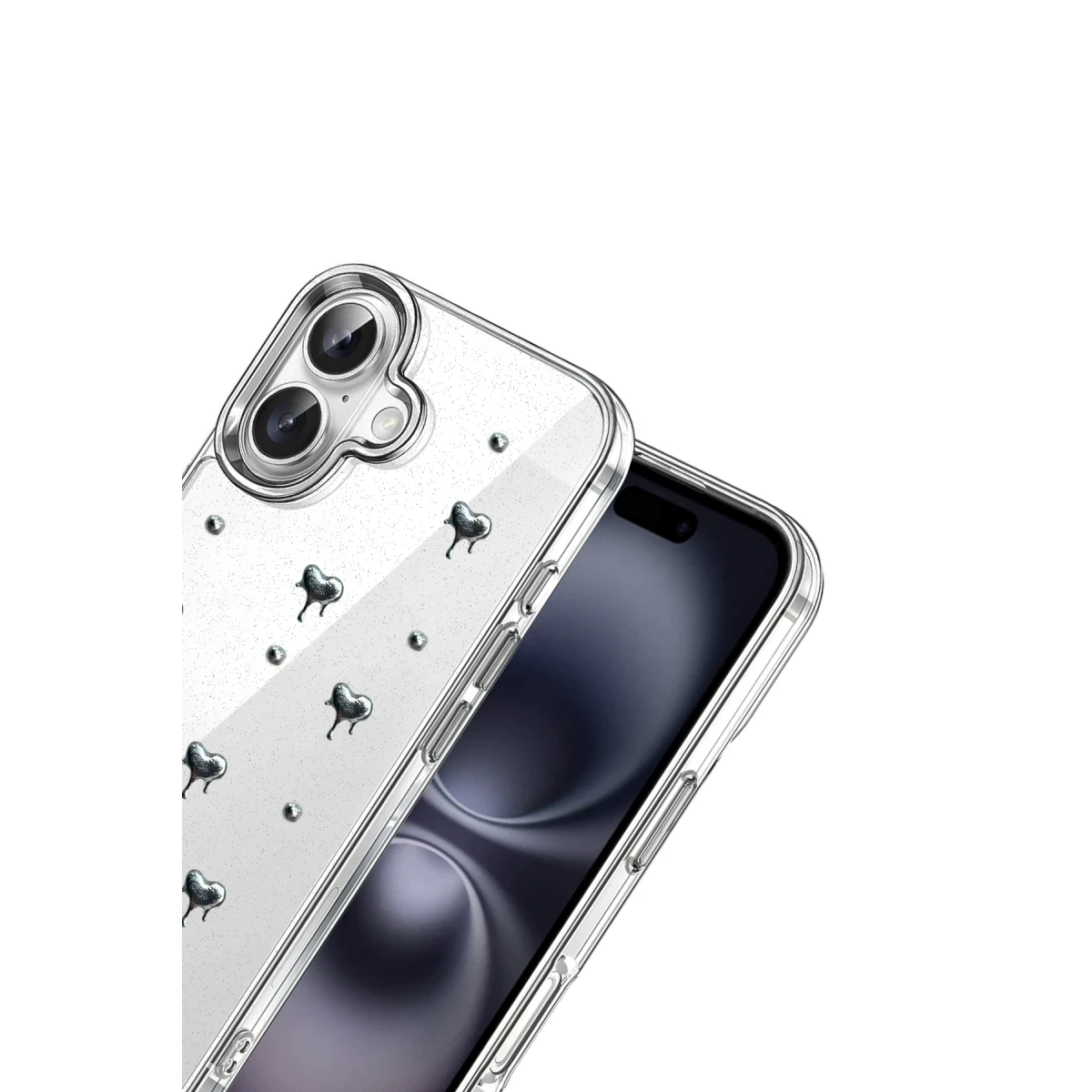 Newface Apple iPhone 16 Fiyonk Desenli Kapak - Desen 1 — görsel 6