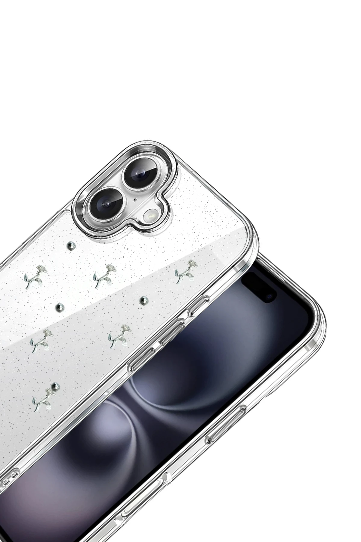 Newface Apple iPhone 16 Fiyonk Desenli Kapak - Desen 4