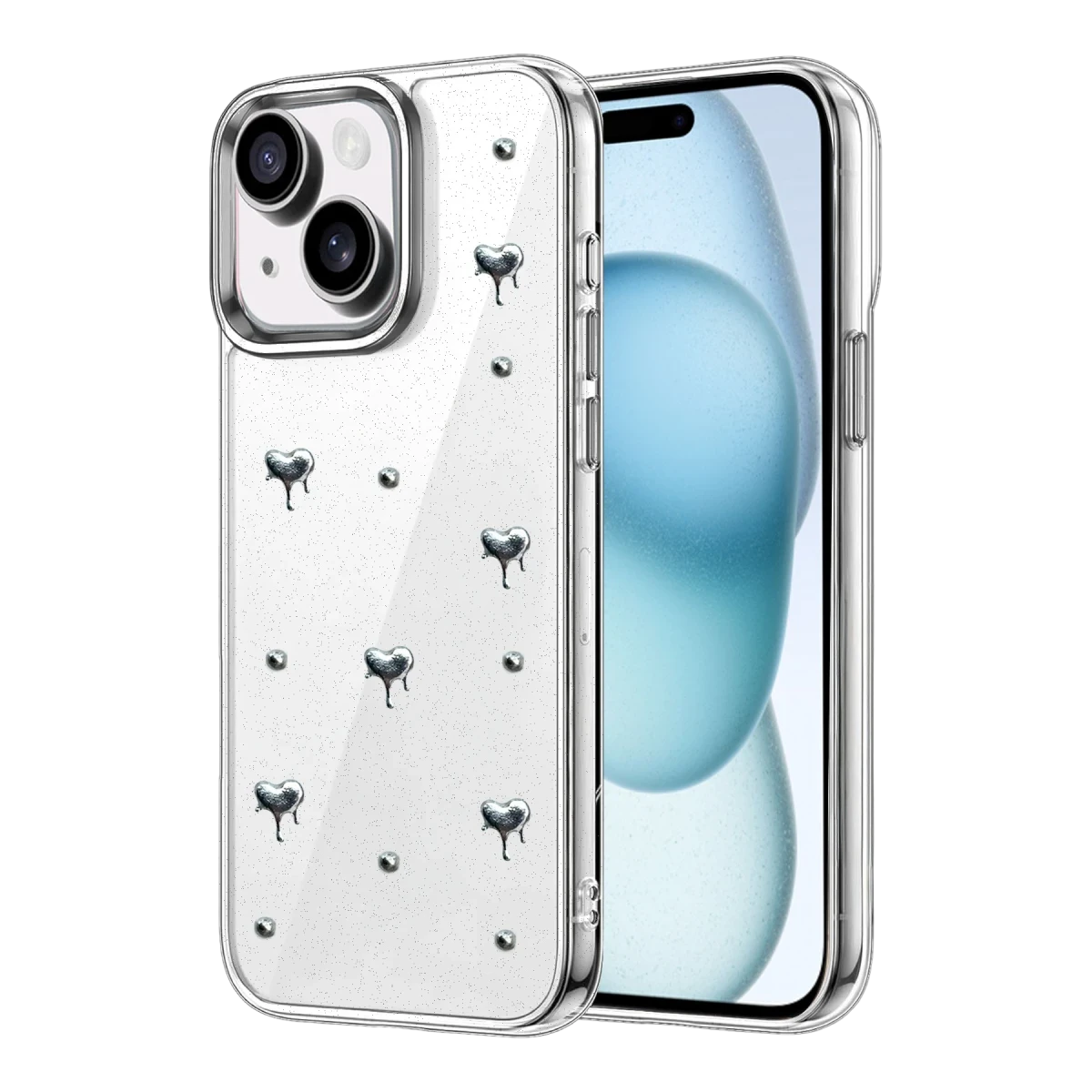 Newface Apple iPhone 15 Fiyonk Desenli Kapak - Desen 1 — görsel 4
