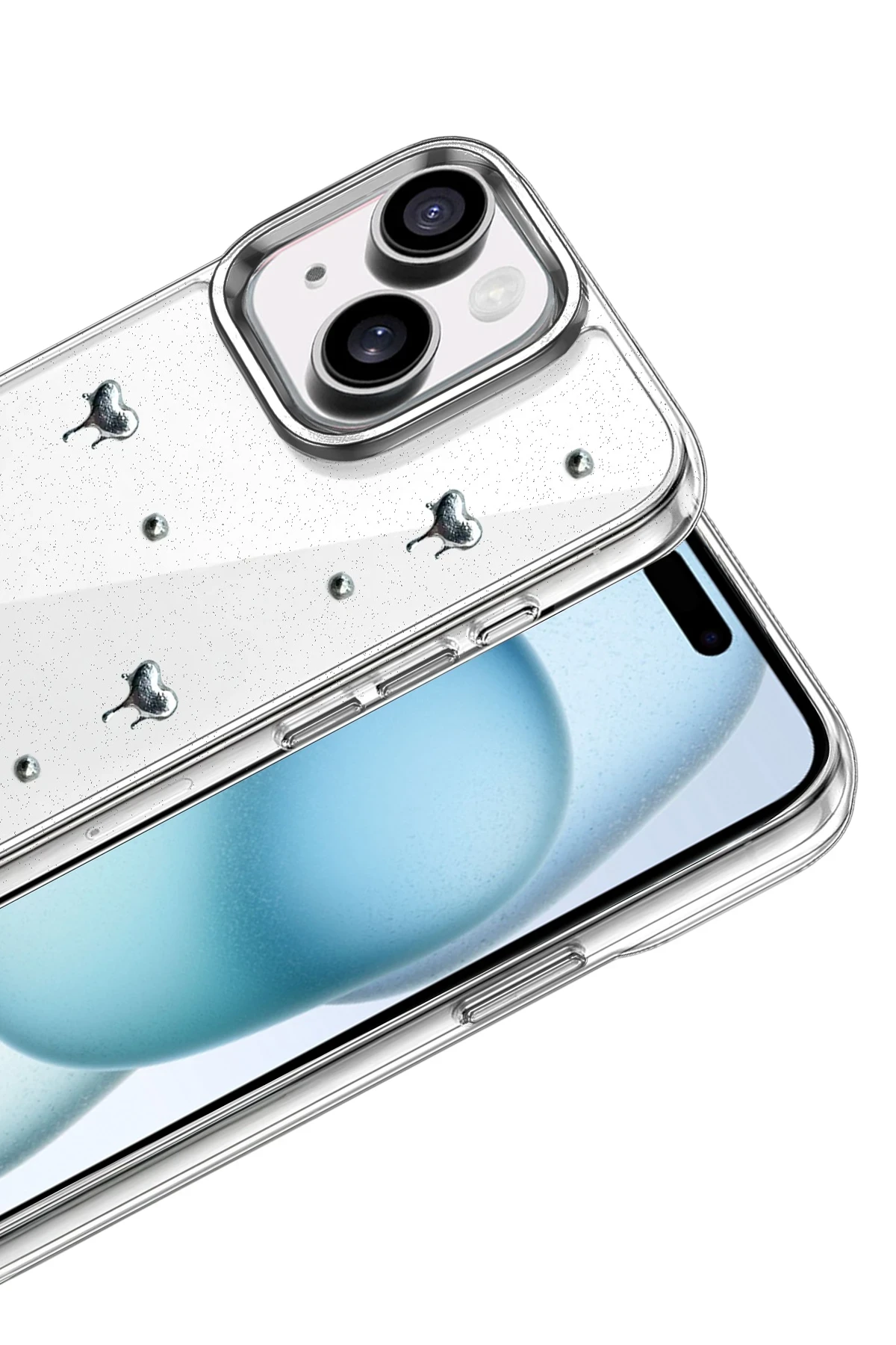 Newface Apple iPhone 15 Fiyonk Desenli Kapak - Desen 1 — görsel 2