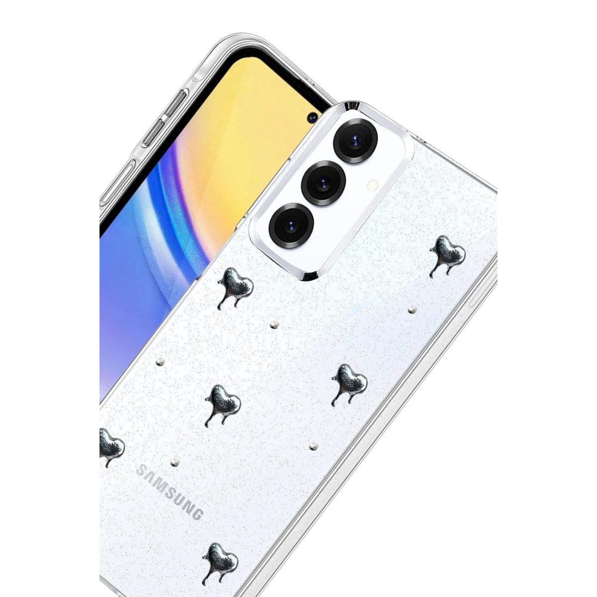 Newface Samsung Galaxy A16 5G Fiyonk Desenli Kapak - Desen 1 — görsel 9