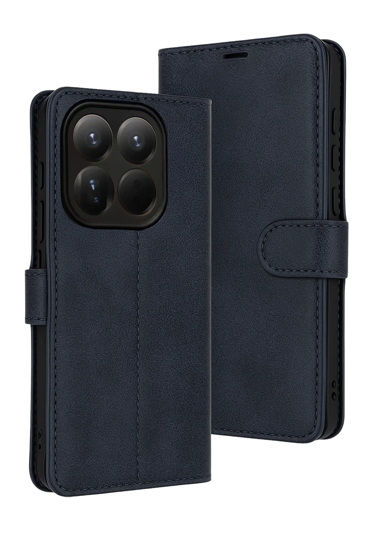 Newface Xiaomi Mi 15T Trend S Plus Kapaklı Kılıf - Lacivert