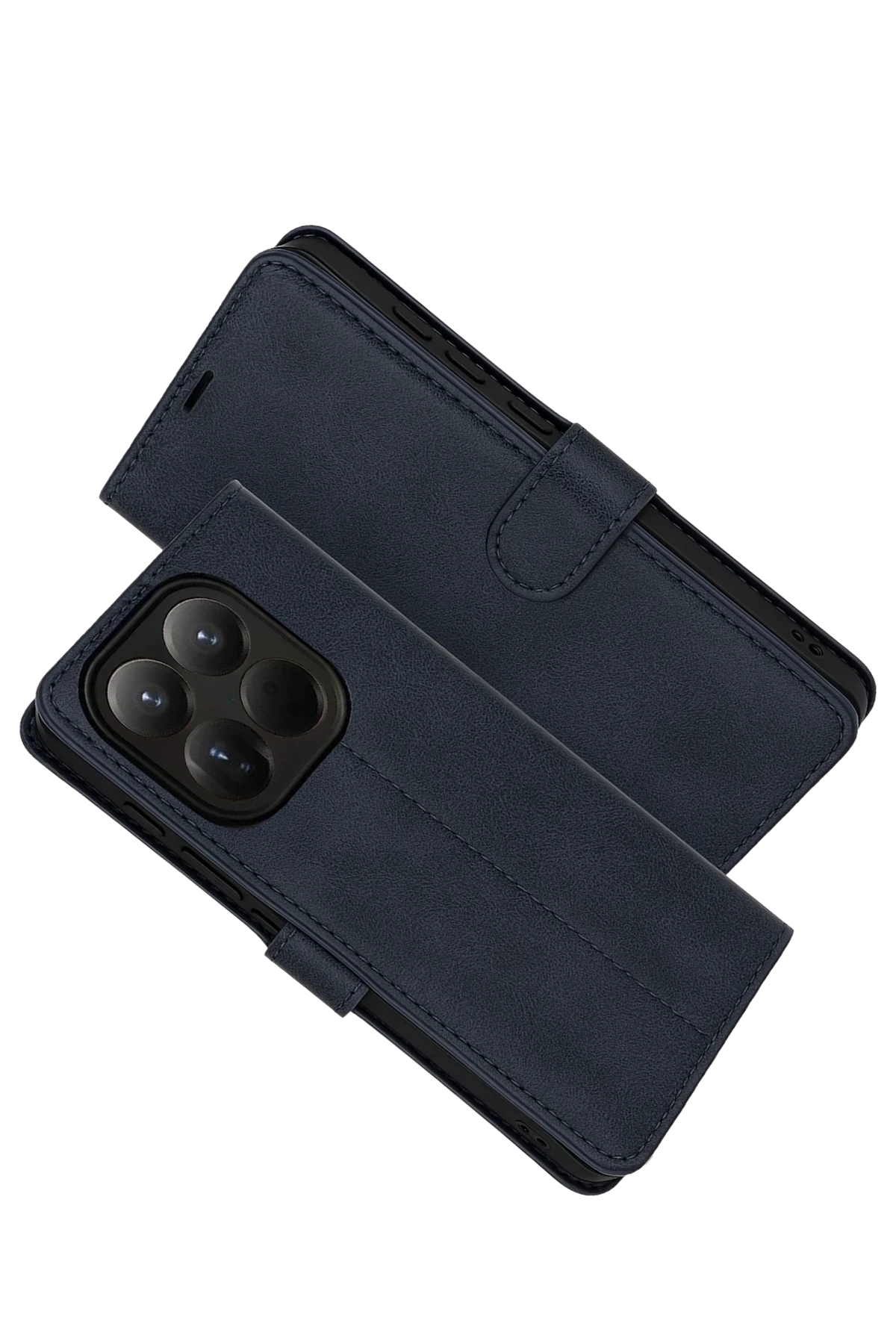 Newface Xiaomi Mi 15T Trend S Plus Kapaklı Kılıf - Lacivert