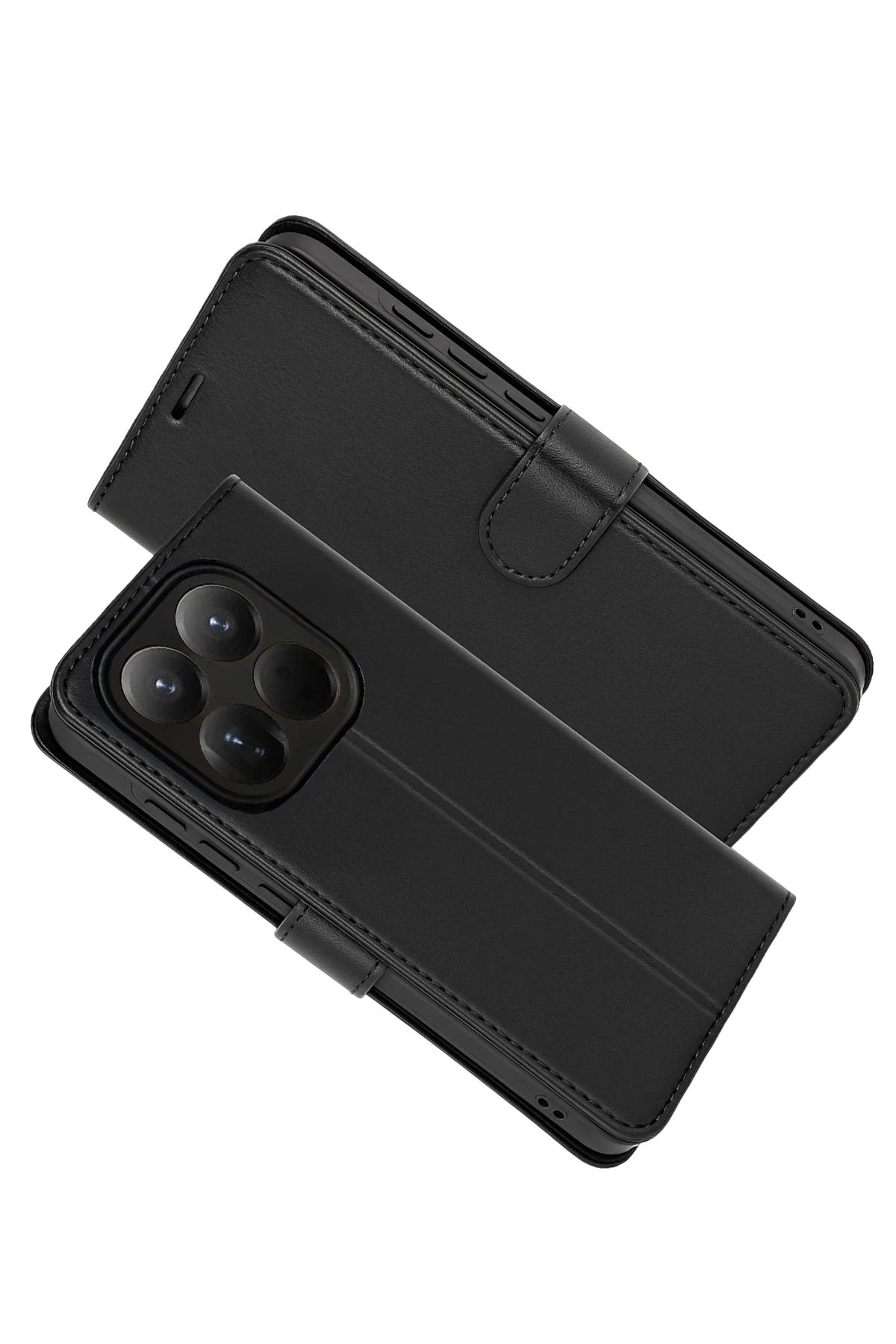 Newface Xiaomi Mi 15T Trend S Plus Kapaklı Kılıf - Siyah