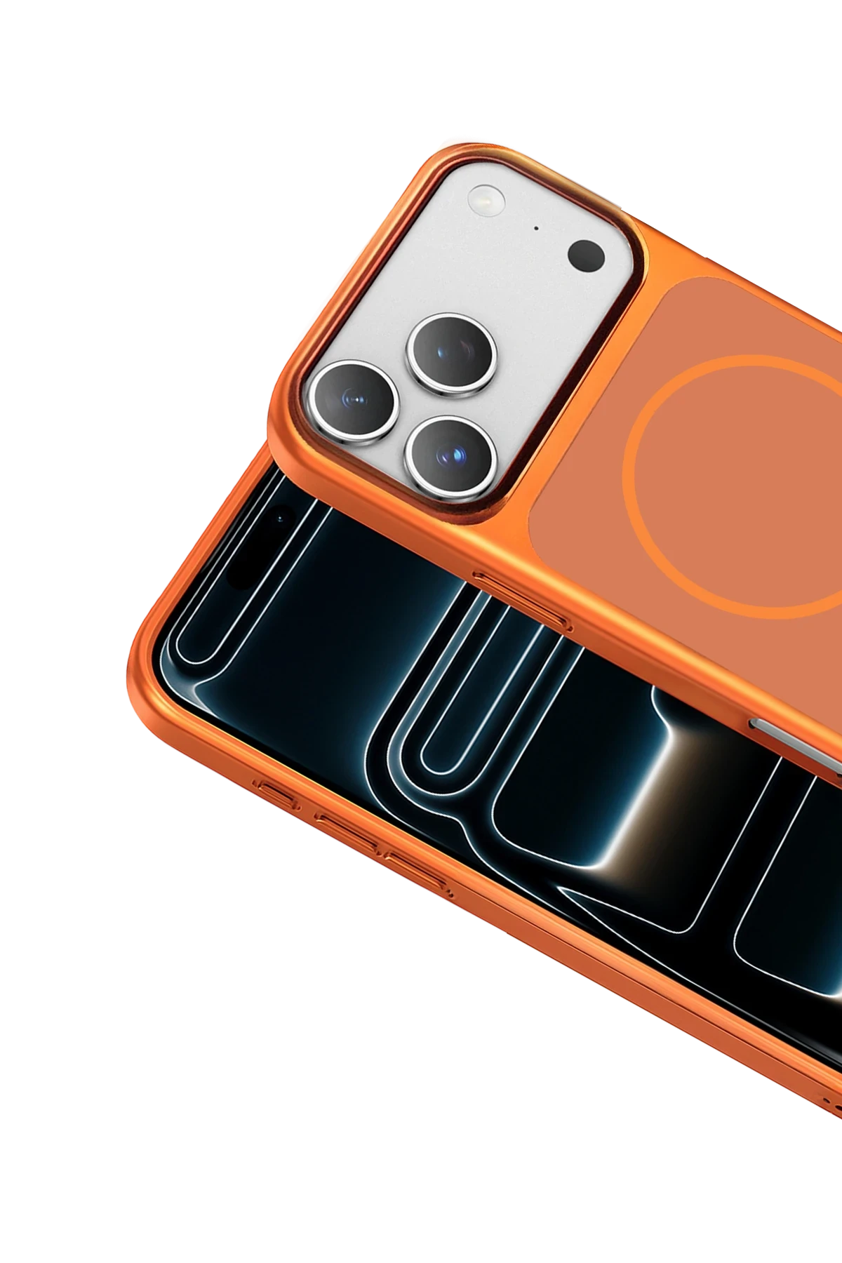 Joko Apple iPhone 17 Pro Max Rush Magsafe Kapak - Turuncu