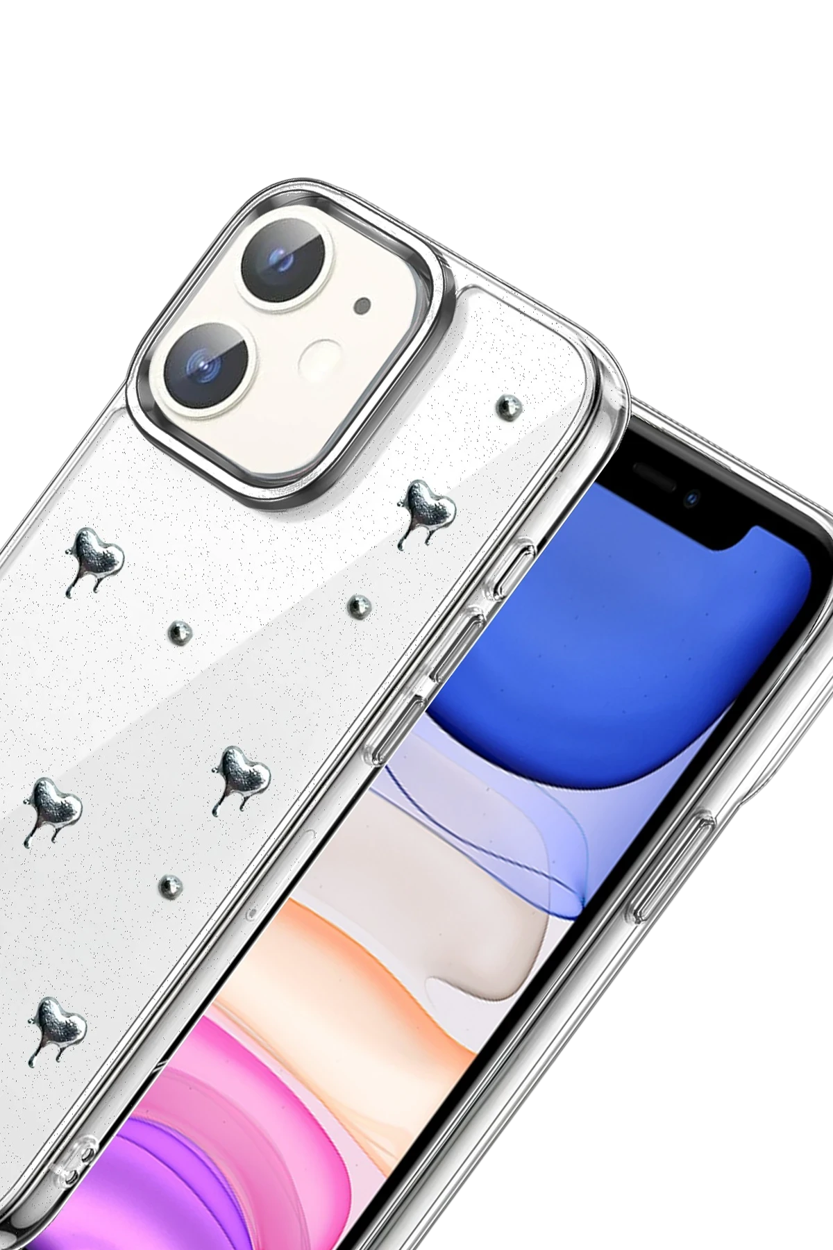 Newface Apple iPhone 11 Fiyonk Desenli Kapak - Desen 1 — görsel 2
