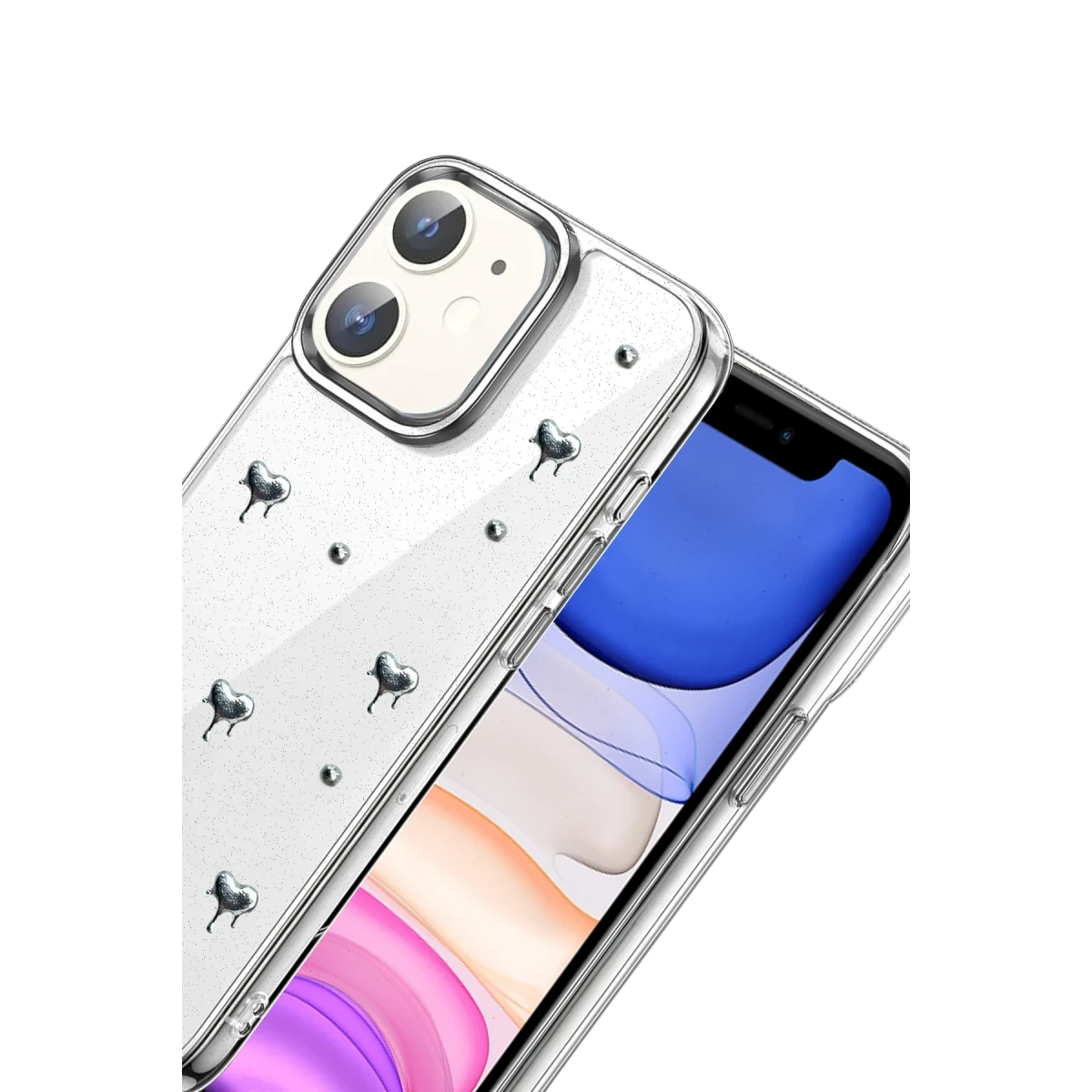 Newface Apple iPhone 11 Fiyonk Desenli Kapak - Desen 1 — görsel 5