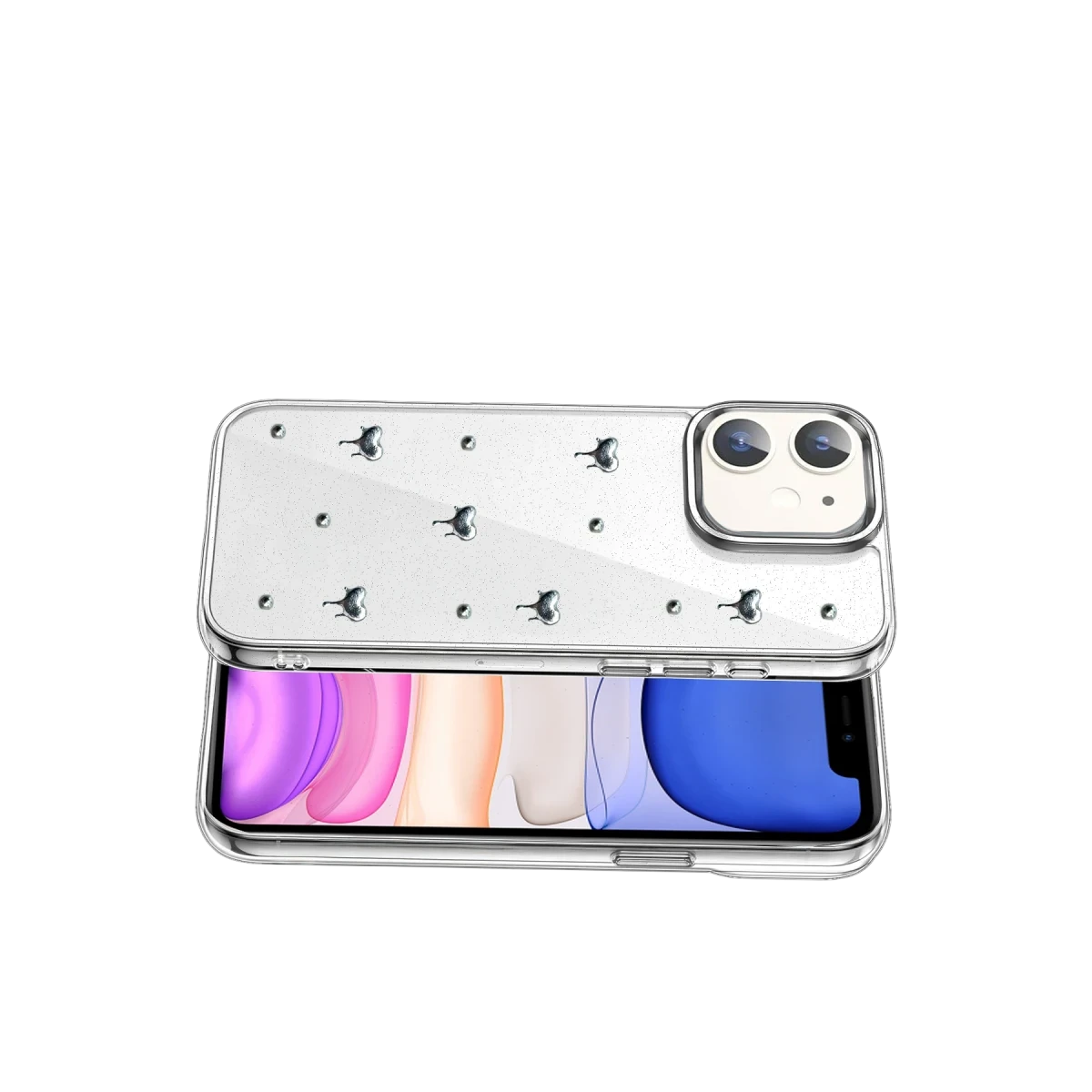 Newface Apple iPhone 11 Fiyonk Desenli Kapak - Desen 1 — görsel 6