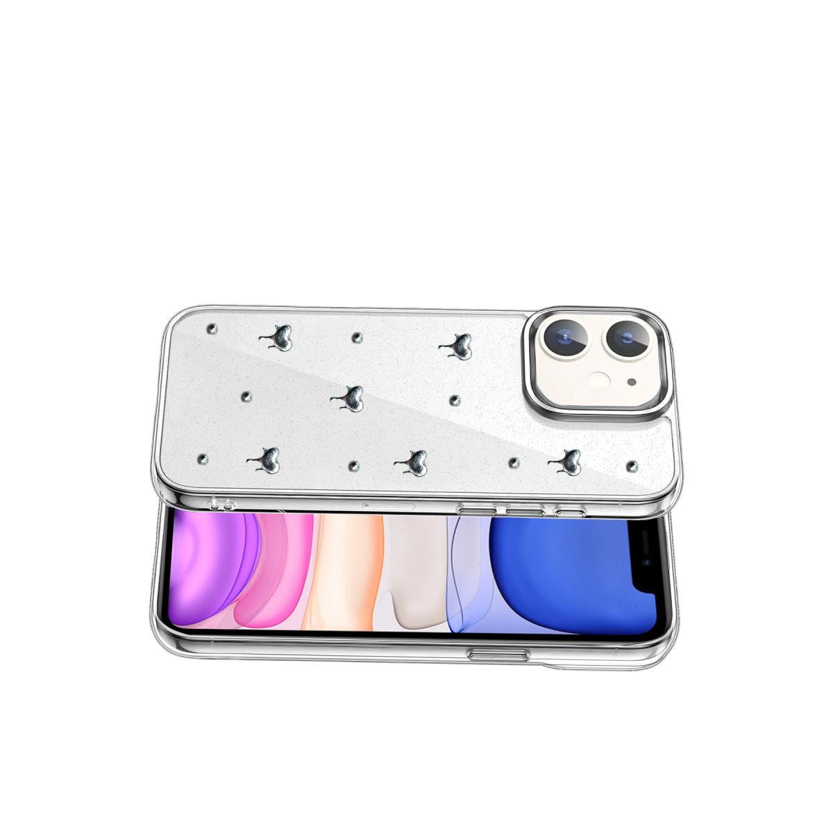 Newface Apple iPhone 11 Fiyonk Desenli Kapak - Desen 1 — görsel 9