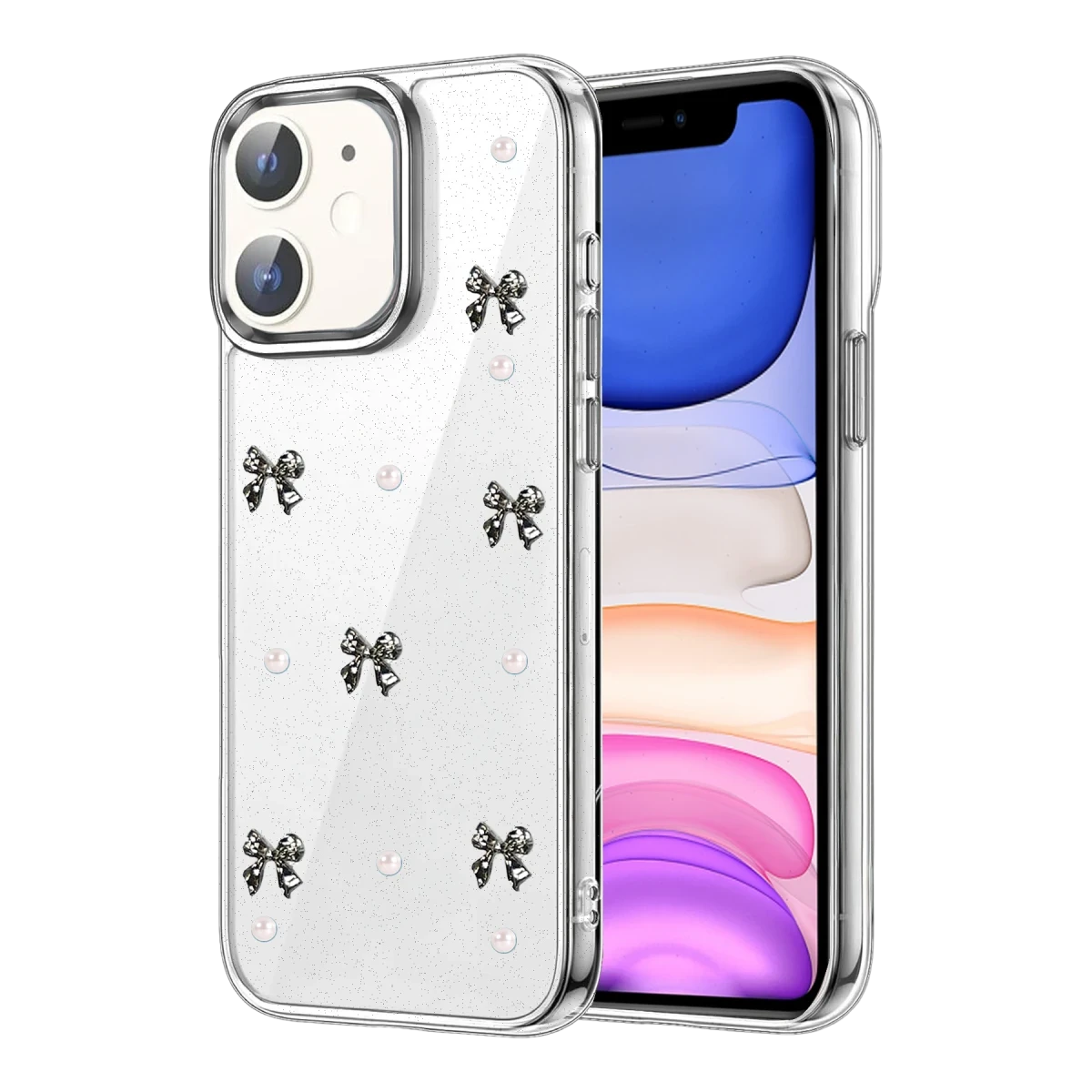 Newface Apple iPhone 11 Fiyonk Desenli Kapak - Desen 8