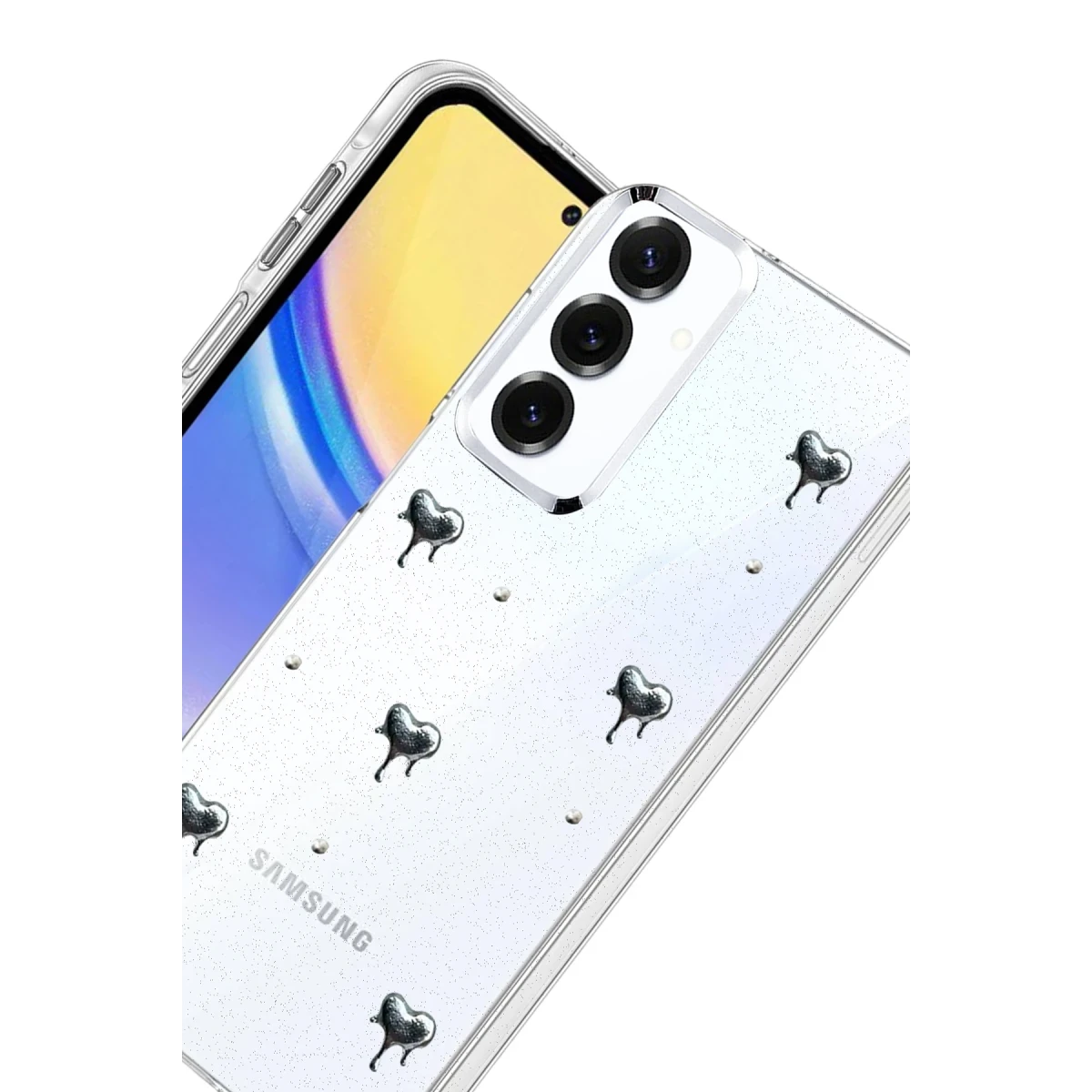 Newface Samsung Galaxy S24 FE Fiyonk Desenli Kapak - Desen 1 — görsel 6