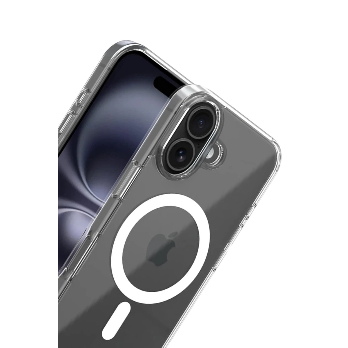 Newface Apple iPhone 17 Combo Sert Şeffaf Magsafe Kapak - Şeffaf — görsel 6