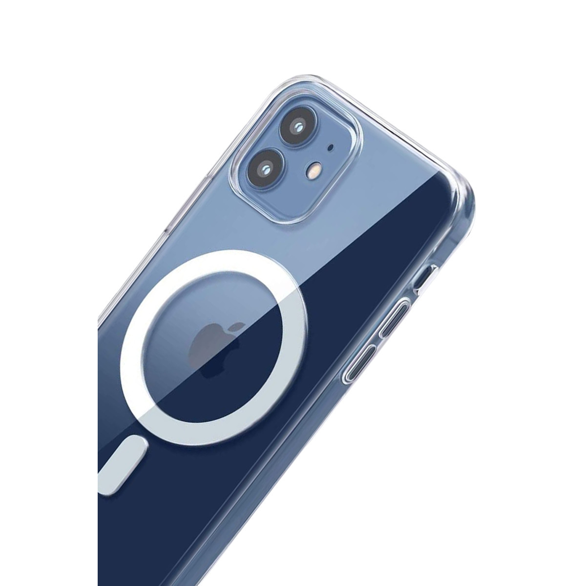 Newface Apple iPhone 11 Combo Sert Şeffaf Magsafe Kapak - Şeffaf — görsel 9