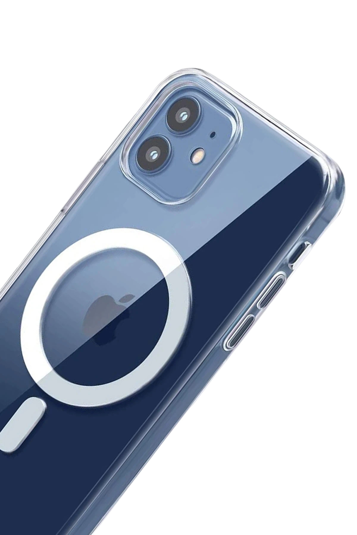 Newface Apple iPhone 12 Combo Sert Şeffaf Magsafe Kapak - Şeffaf — görsel 3