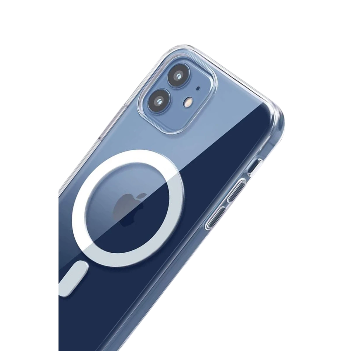 Newface Apple iPhone 12 Combo Sert Şeffaf Magsafe Kapak - Şeffaf — görsel 6