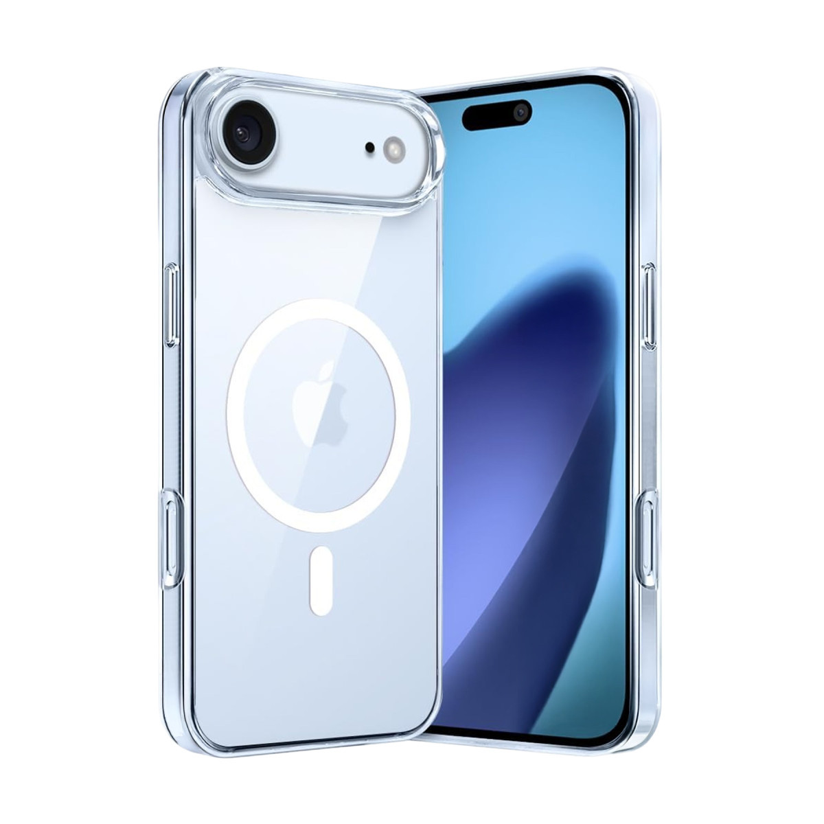 Newface Apple iPhone 17 Air Combo Sert Şeffaf Magsafe Kapak - Şeffaf — görsel 7