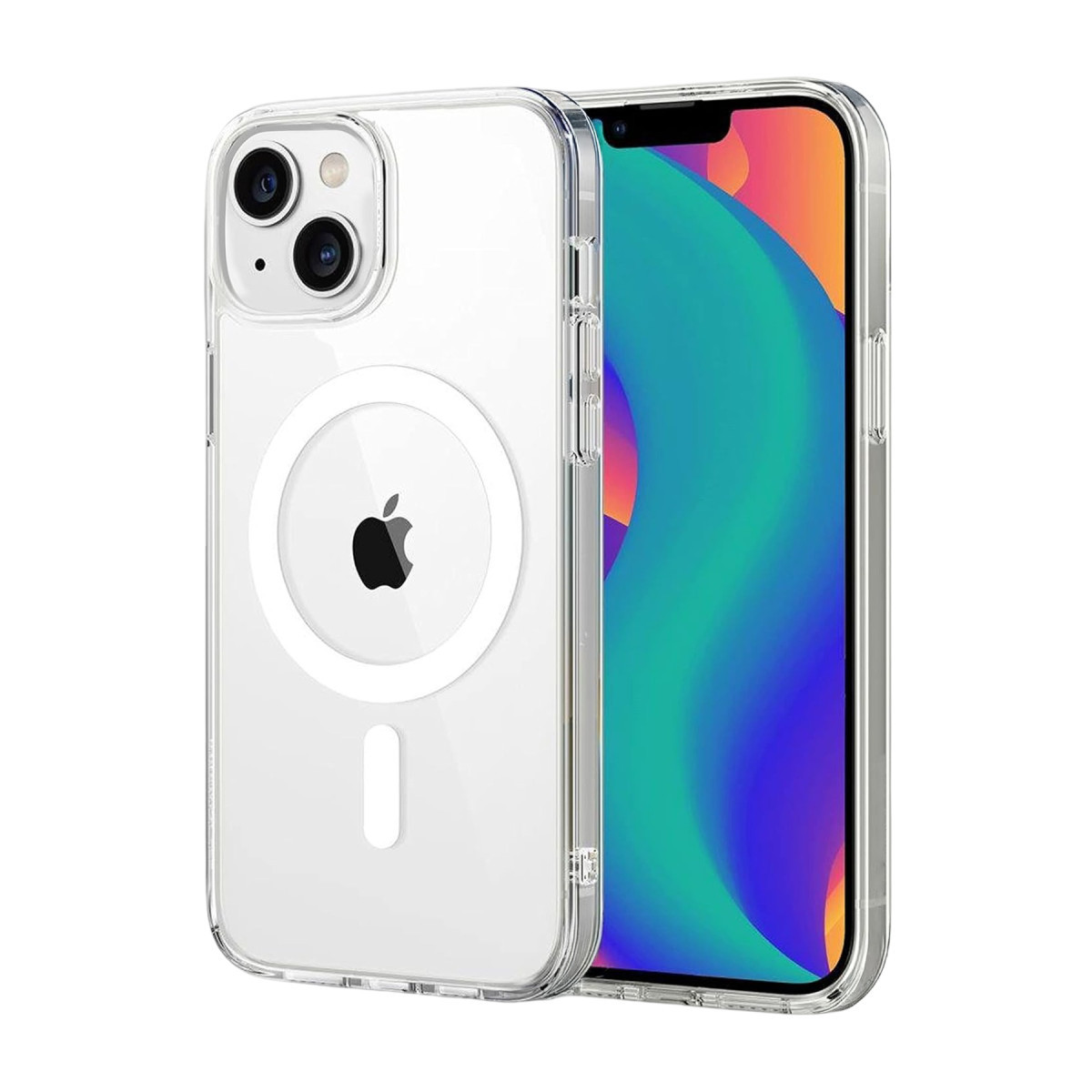 Newface Apple iPhone 15 Combo Sert Şeffaf Magsafe Kapak - Şeffaf — görsel 7