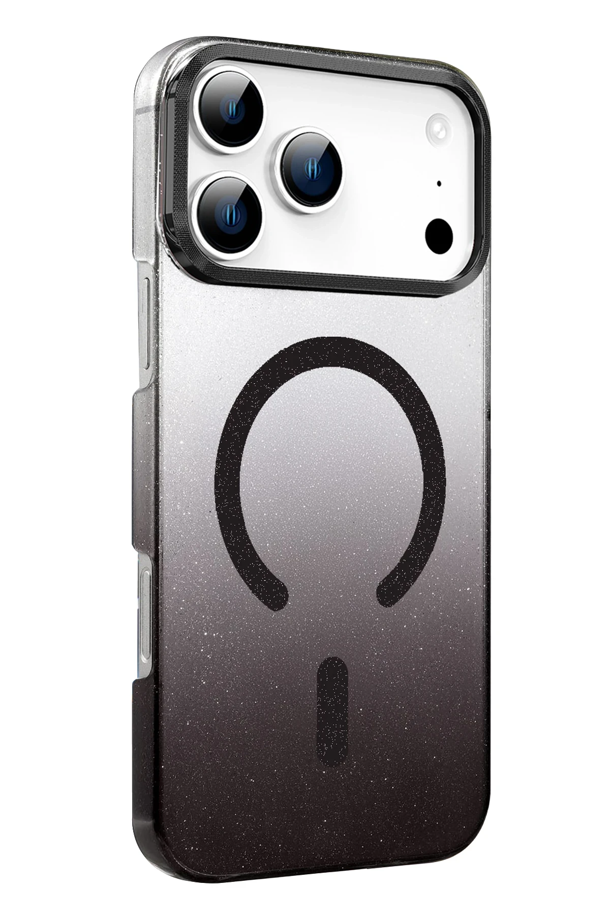 Newface Apple iPhone 17 Pro Glossy Magsafe Kapak - Siyah