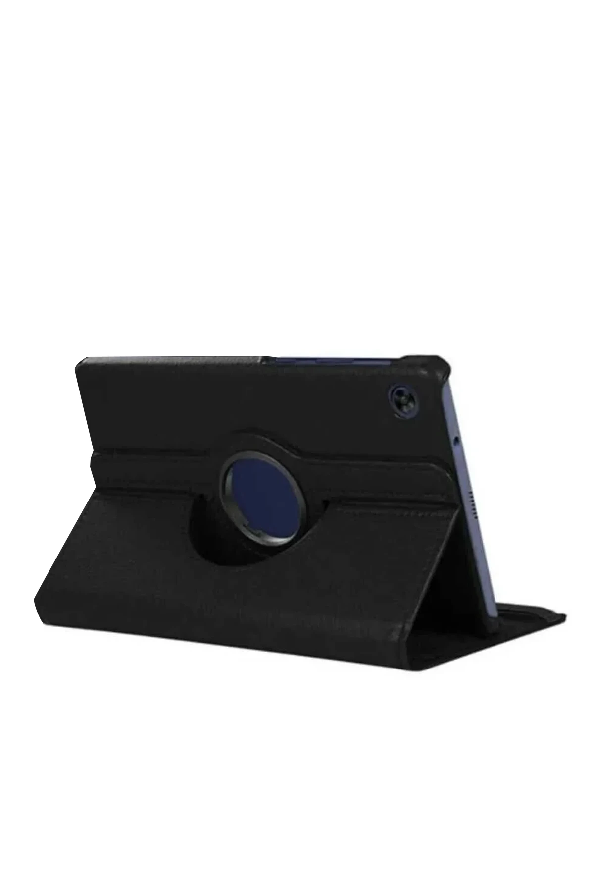 Newface Samsung Galaxy Tab A11 360 Tablet Deri Kılıf - Siyah
