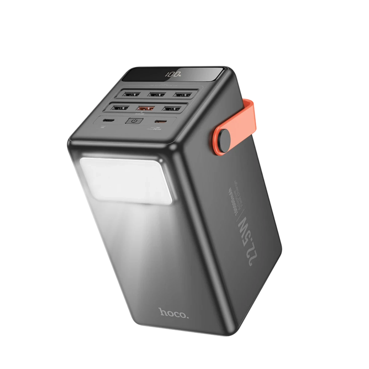 Hoco. J142 Surpass 100.000 mAh 22.5W PD 20W Powerbank - Siyah