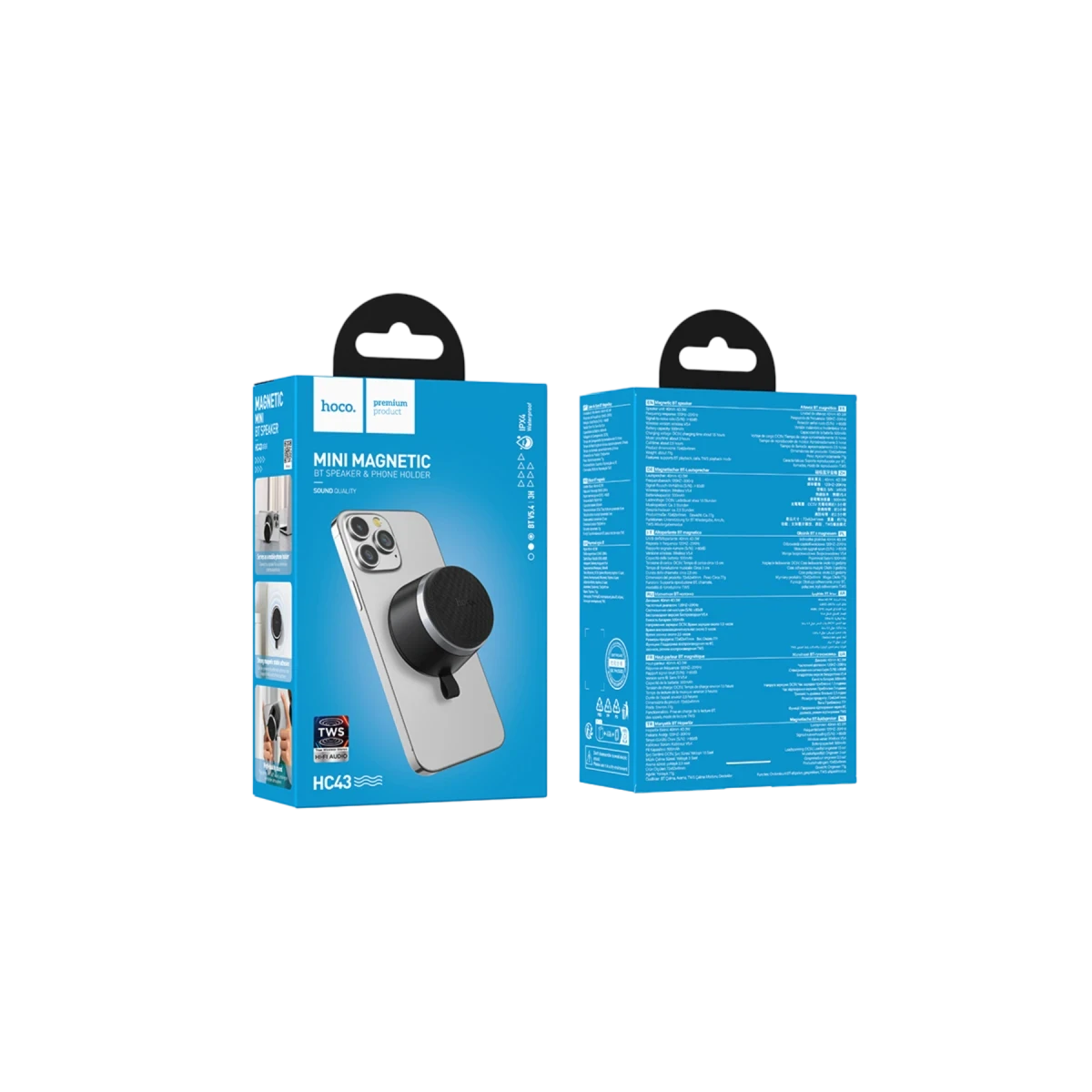 Hoco. HC43 Surpass 5W Bluetooth Kablosuz Hoparlör - Siyah