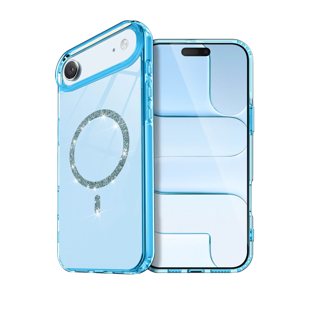 Newface Apple iPhone 17 Air Live Diamond Magsafe Kapak - Mavi — görsel 6