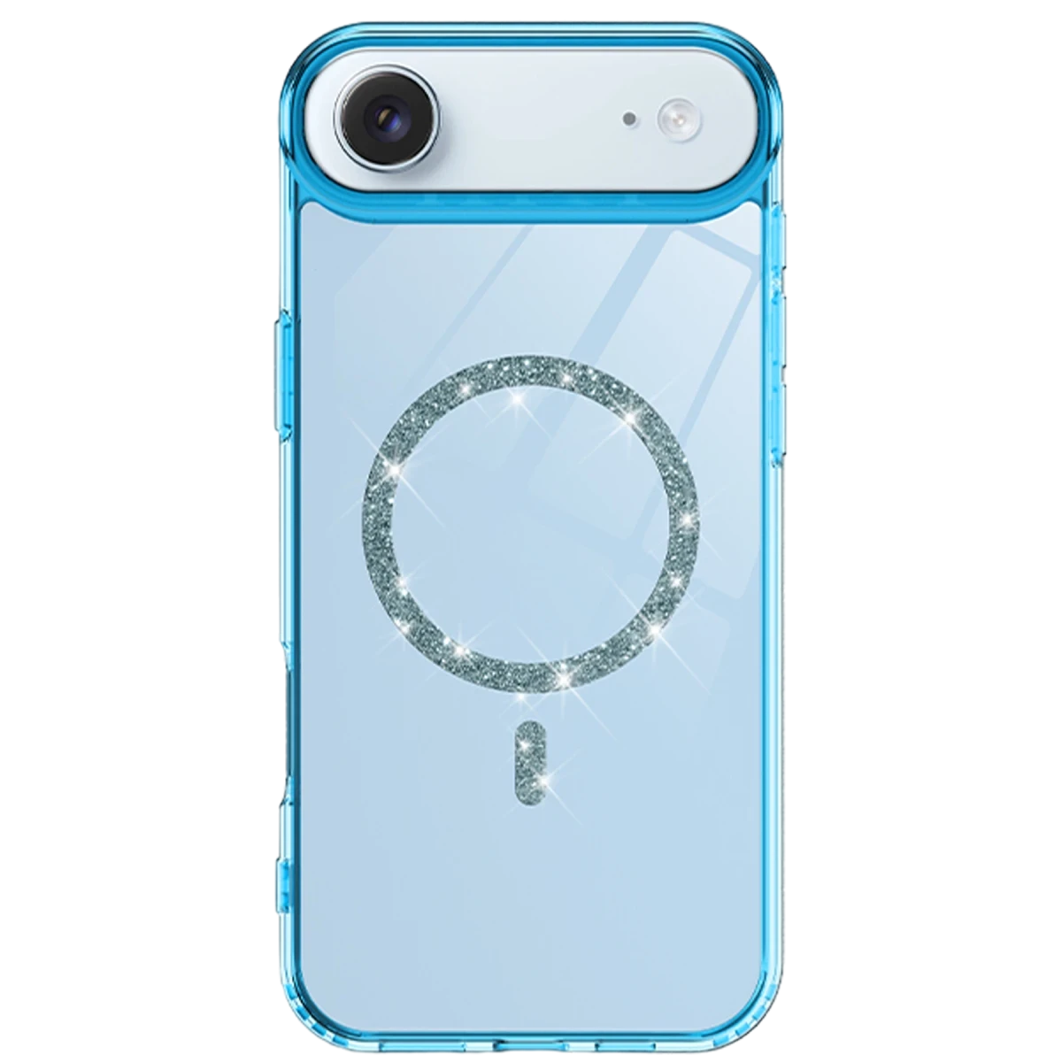 Newface Apple iPhone 17 Air Live Diamond Magsafe Kapak - Mavi — görsel 7