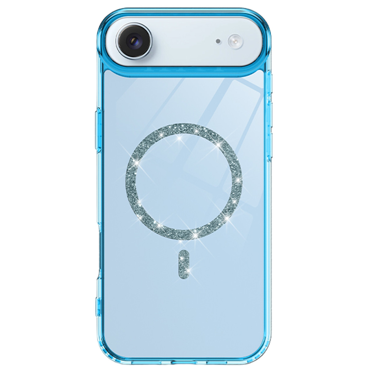 Newface Apple iPhone 17 Air Live Diamond Magsafe Kapak - Mavi — görsel 12