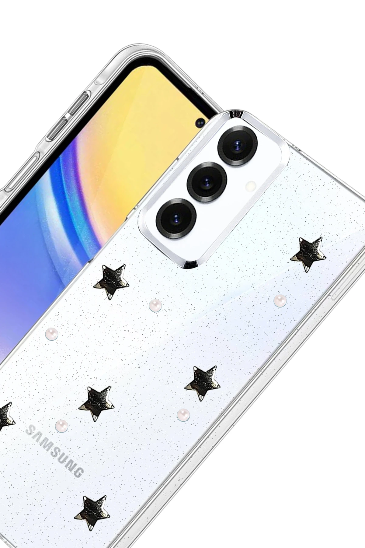 Newface Samsung Galaxy A54 5G Fiyonk Desenli Kapak - Desen 7