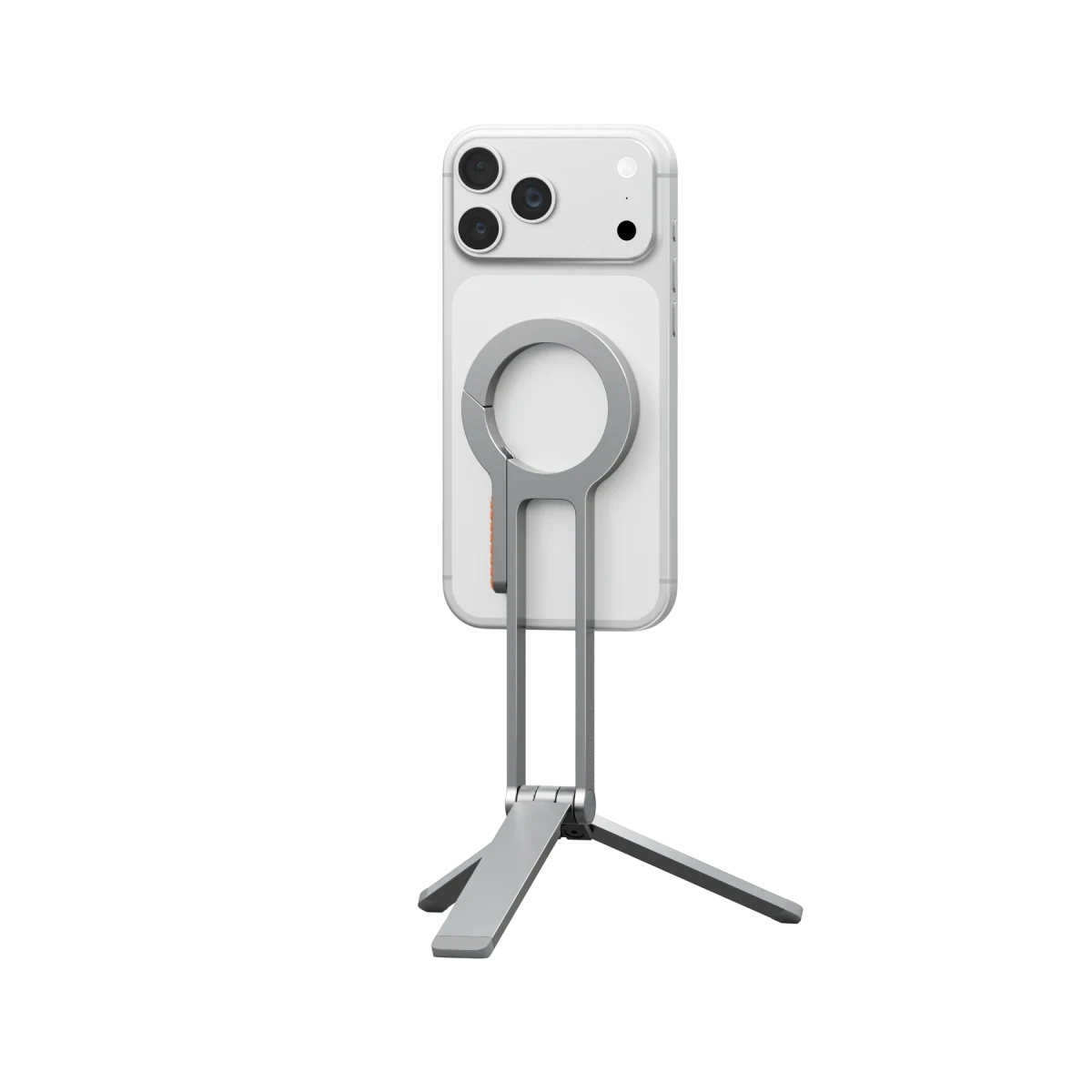 Uniq Arcus Magsafe Destekli Selfie Tripod Stand  - Gümüş