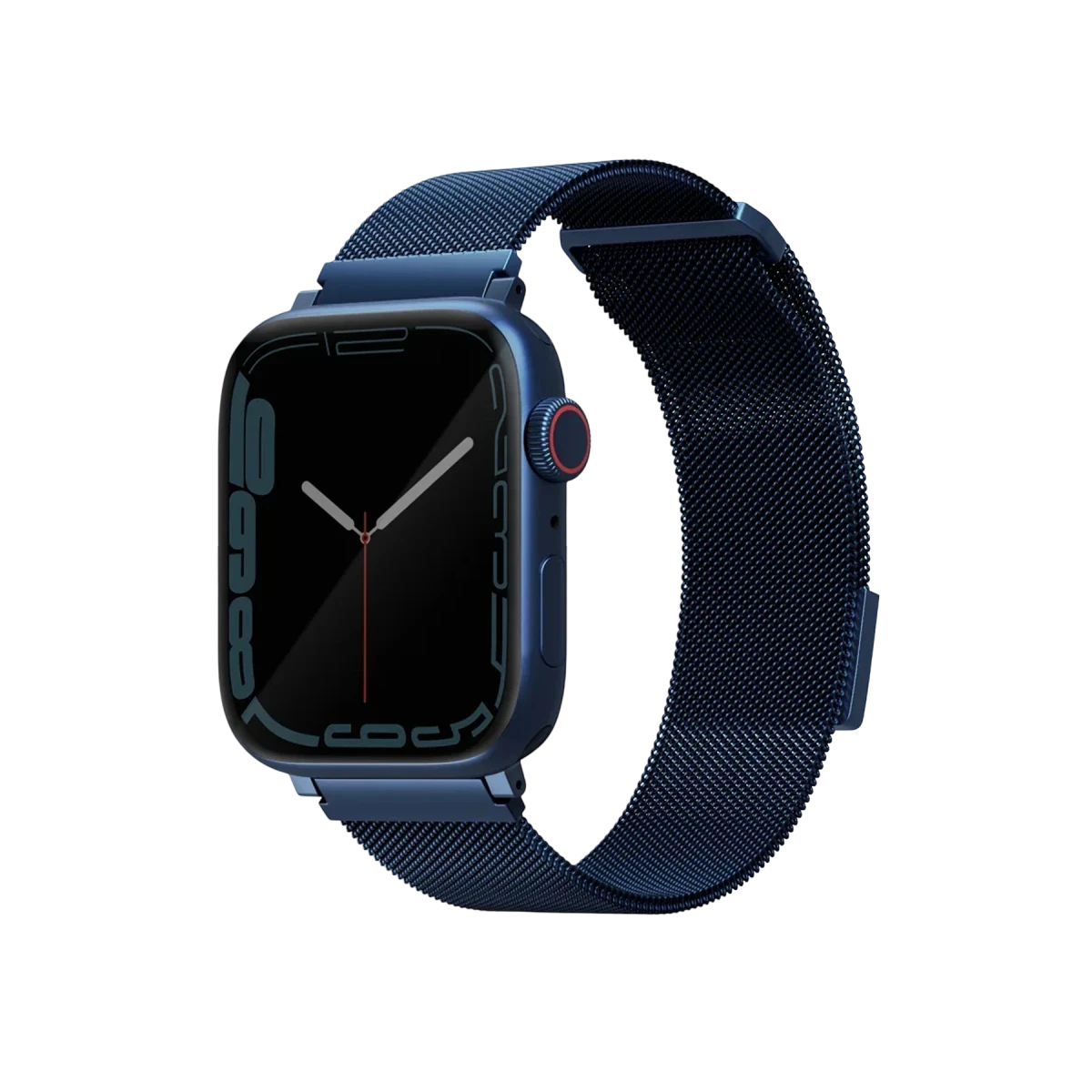 Uniq Apple Watch Ultra 49mm Dante Pro Çelik Örgü Kordon - Mavi