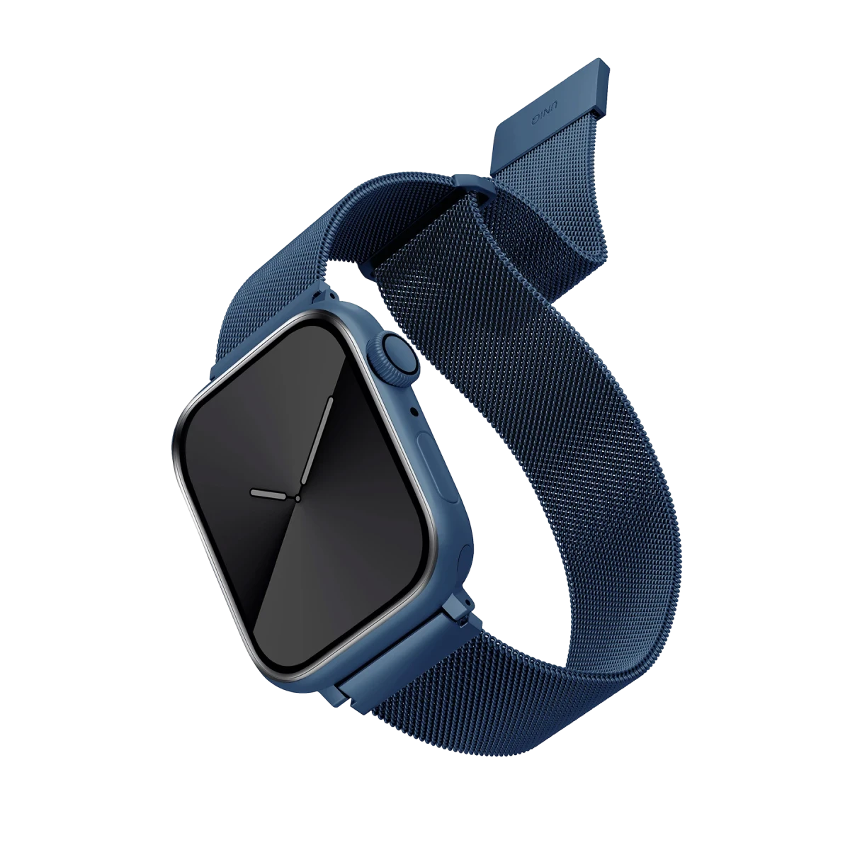 Uniq Apple Watch Ultra 49mm Dante Pro Çelik Örgü Kordon - Mavi
