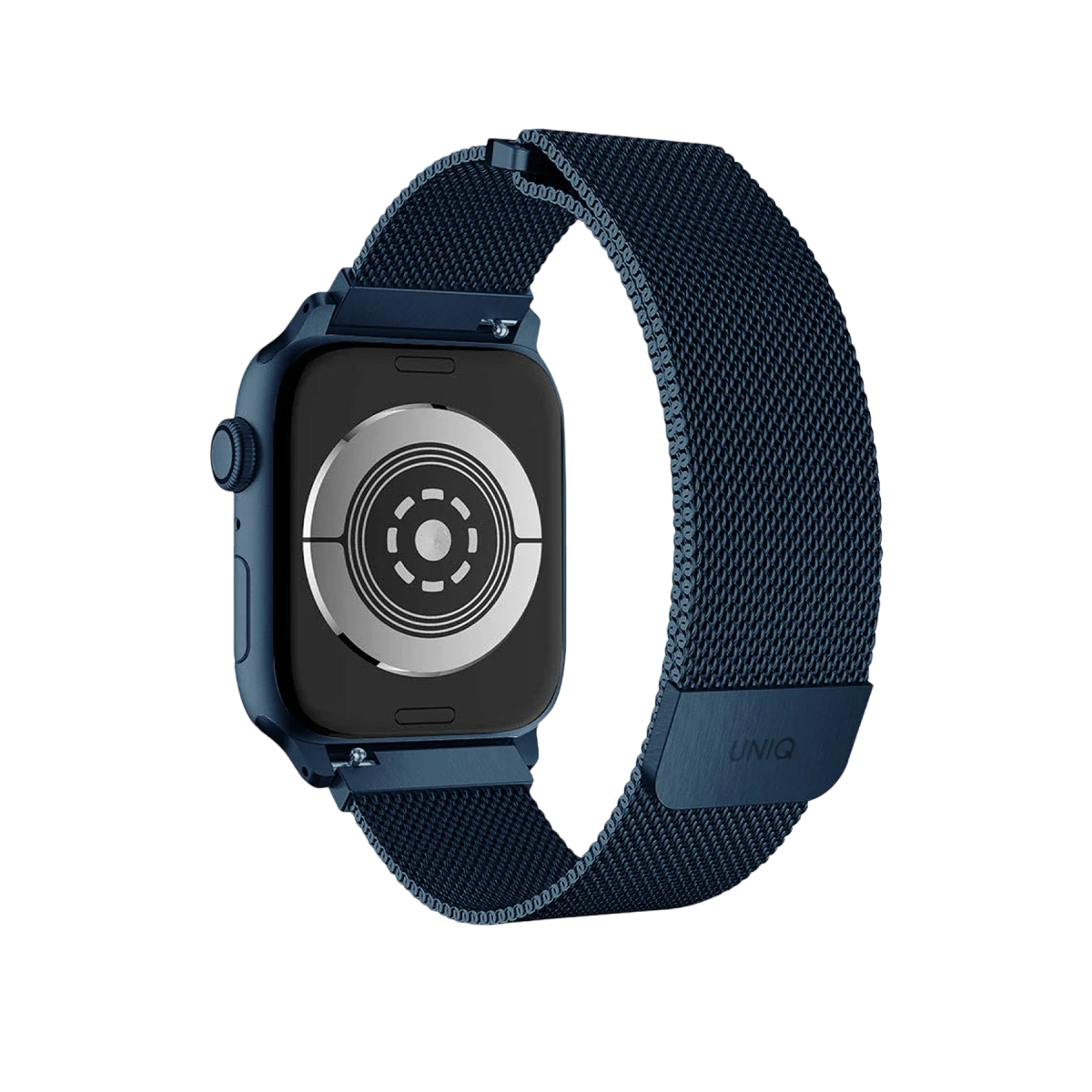 Uniq Apple Watch Ultra 49mm Dante Pro Çelik Örgü Kordon - Mavi