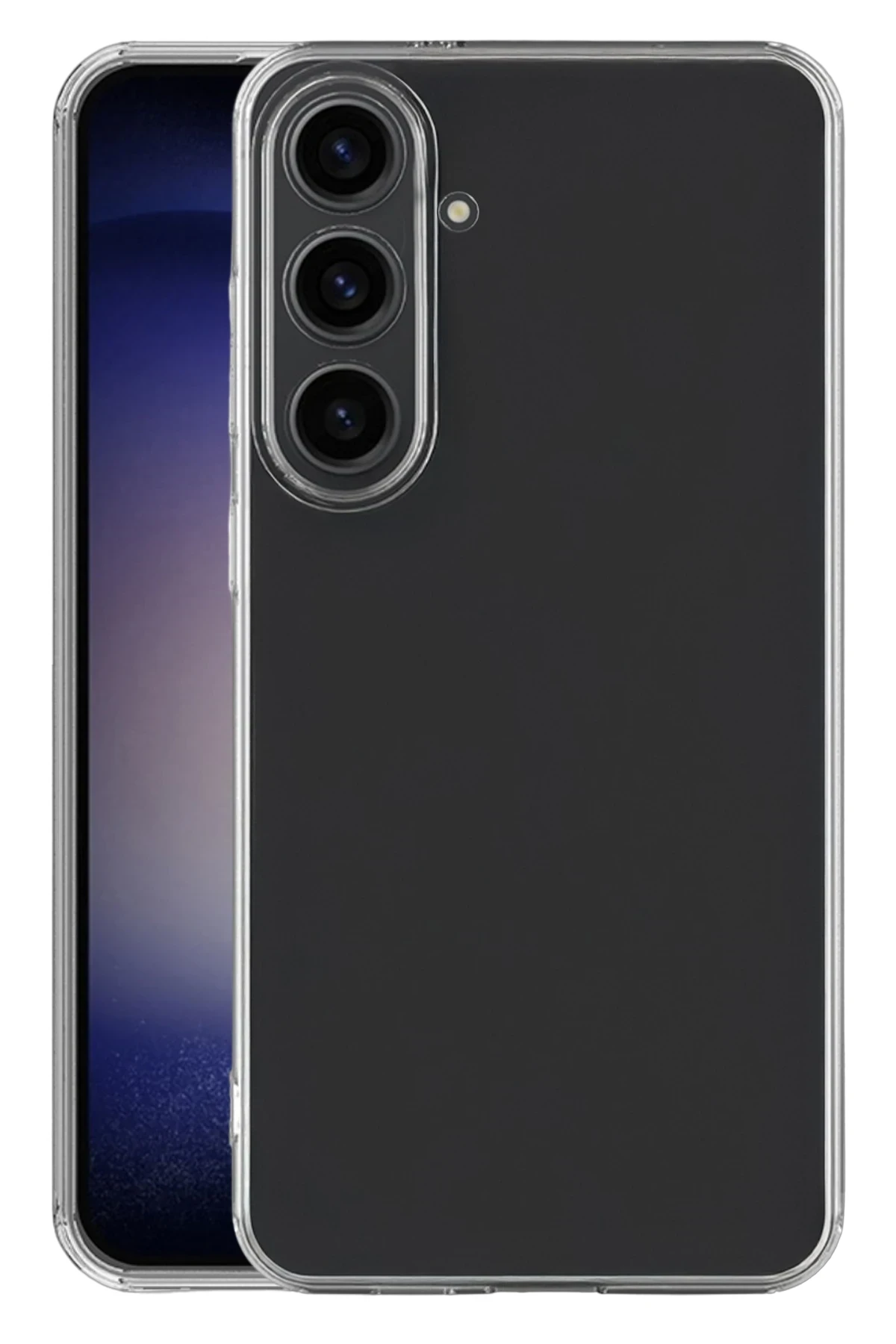 Newface Samsung Galaxy S25 Kılıf Lüx Şeffaf Silikon