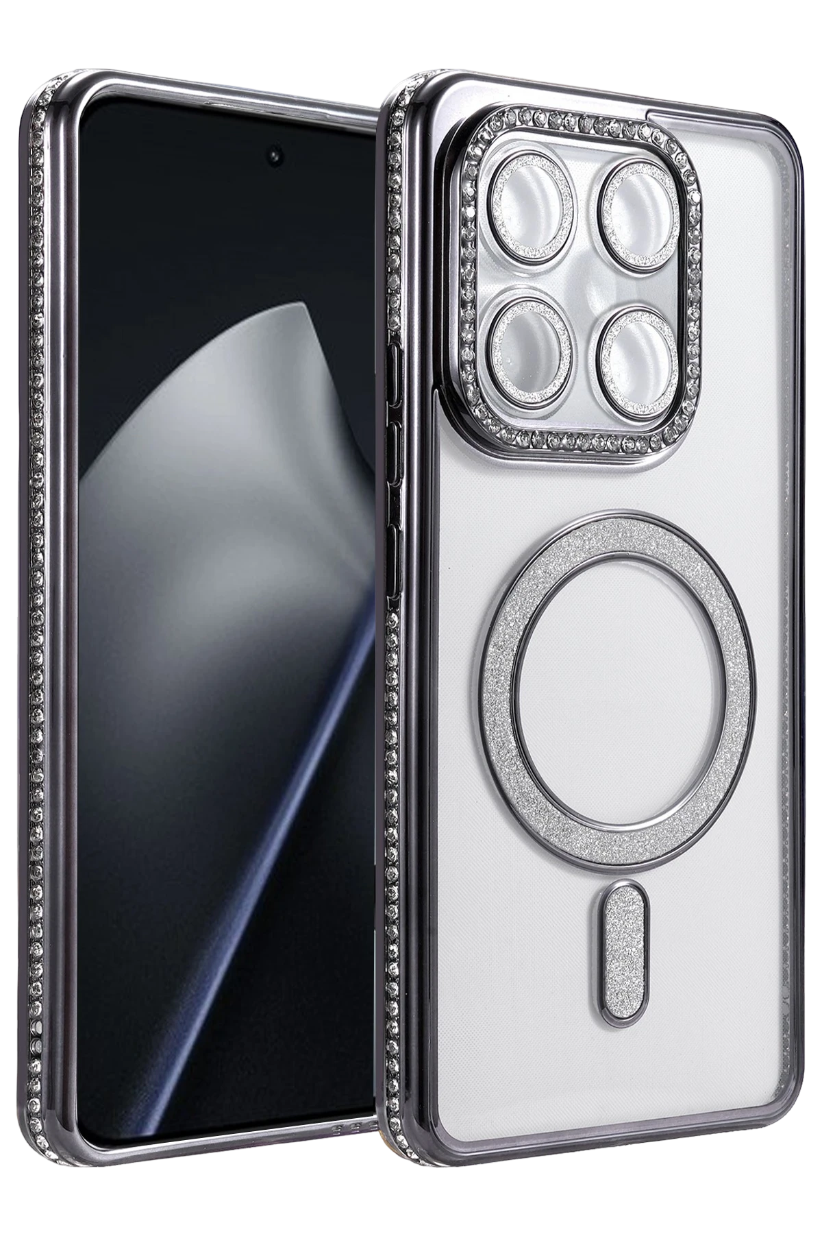 Joko Xiaomi Mi 15T Pro Joke Simli Magneticsafe Kılıf - Siyah