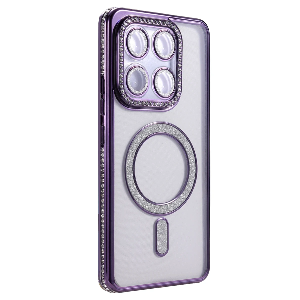Newface Xiaomi Mi 15T Pro Joke Simli Magneticsafe Kılıf - Derin Mor — görsel 6