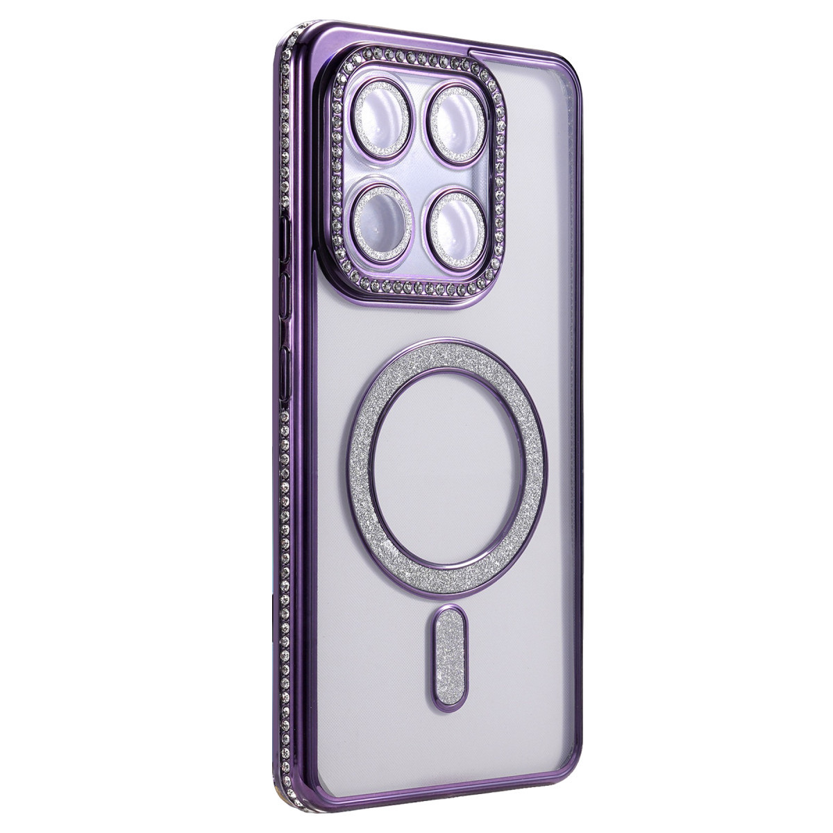Newface Xiaomi Mi 15T Pro Joke Simli Magneticsafe Kılıf - Derin Mor — görsel 9