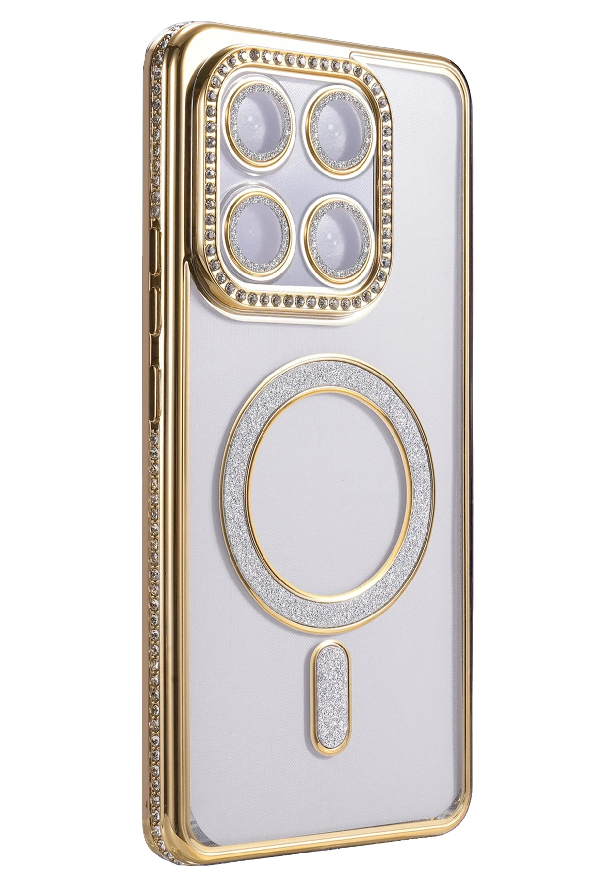 Joko Xiaomi Mi 15T Pro Joke Simli Magneticsafe Kılıf - Gold