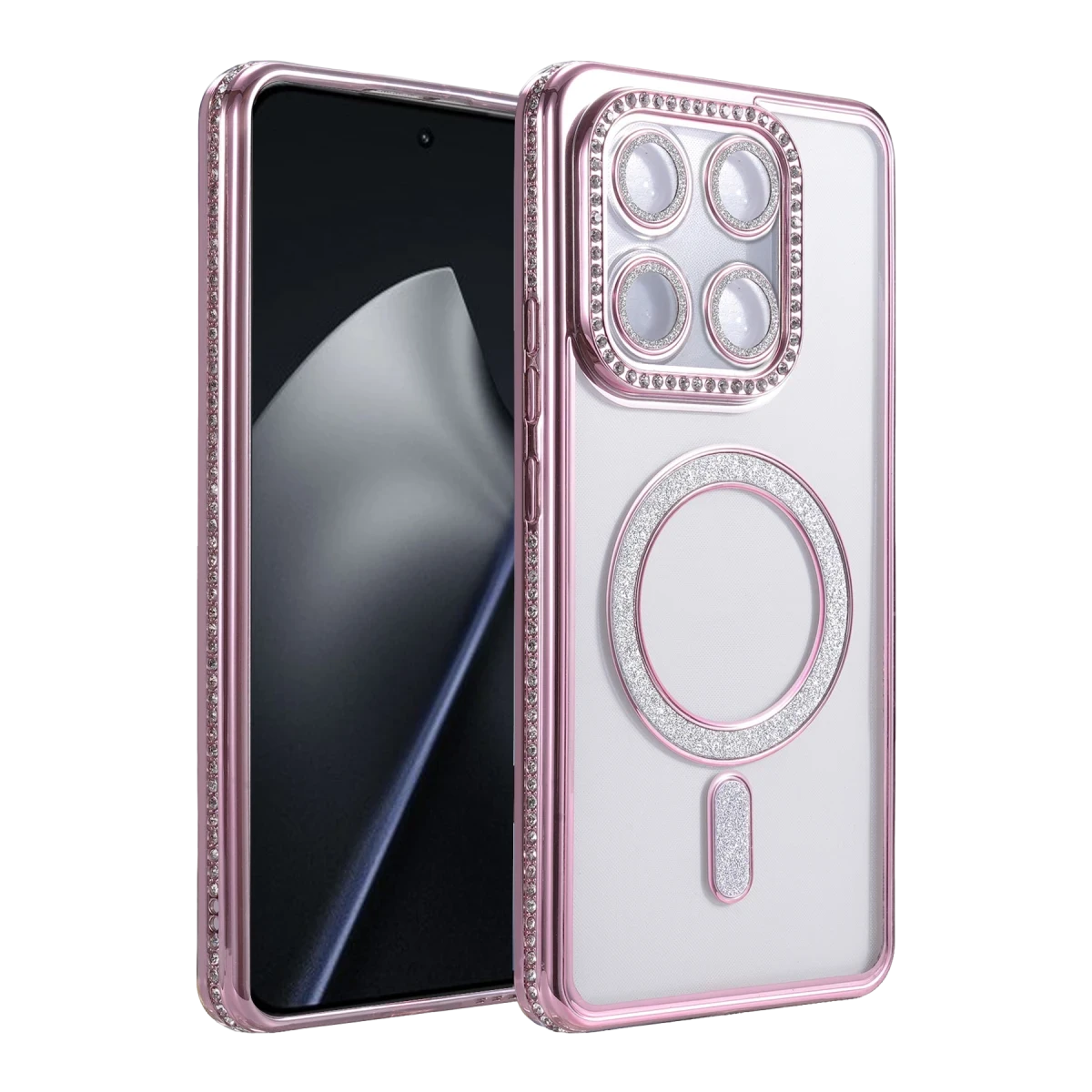 Newface Xiaomi Mi 15T Pro Joke Simli Magneticsafe Kılıf - Pembe
