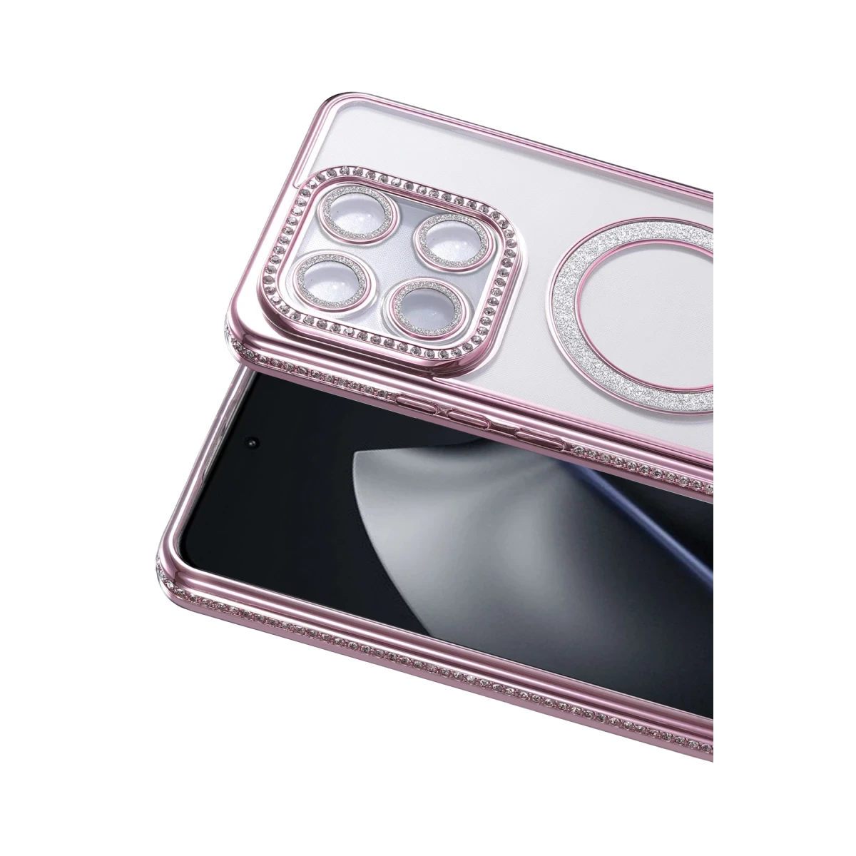 Newface Xiaomi Mi 15T Pro Joke Simli Magneticsafe Kılıf - Pembe