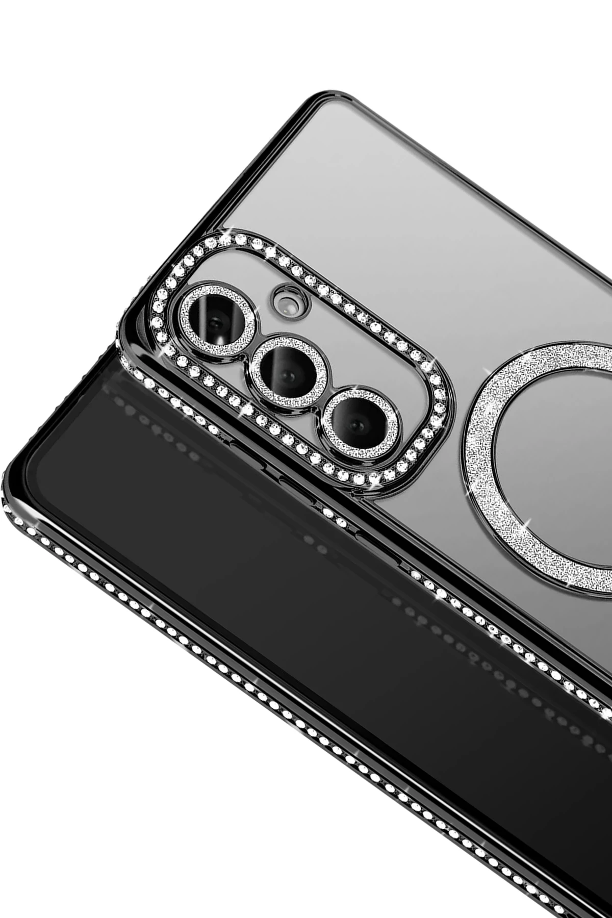 Joko Samsung Galaxy S26 Joke Simli Magneticsafe Kılıf - Siyah
