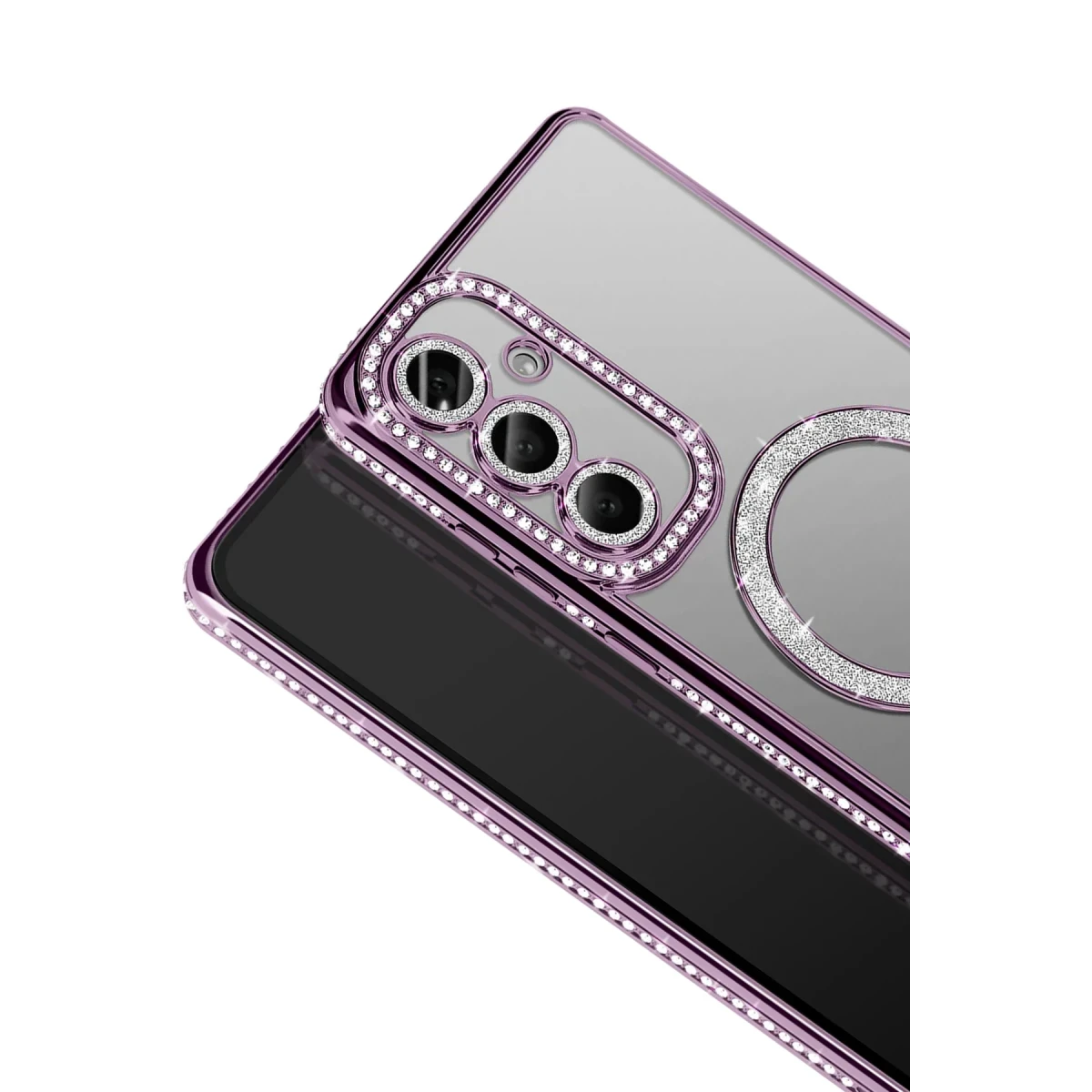 Newface Samsung Galaxy S26 Joke Simli Magneticsafe Kılıf - Derin Mor — görsel 5