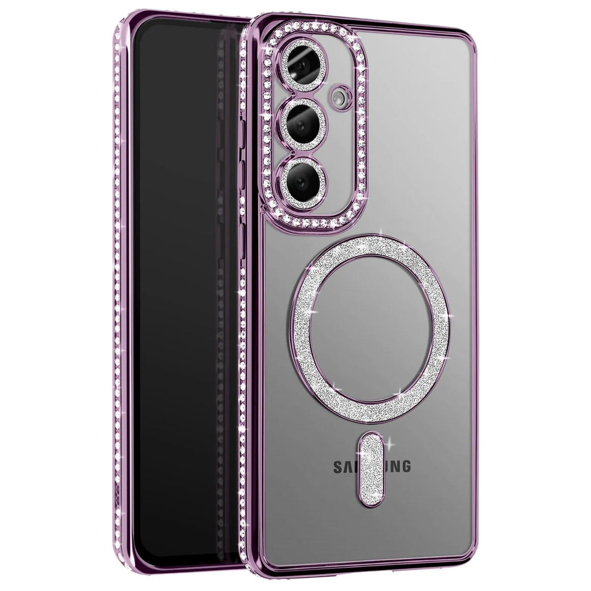 Newface Samsung Galaxy S26 Plus Joke Simli Magneticsafe Kılıf - Derin Mor — görsel 7