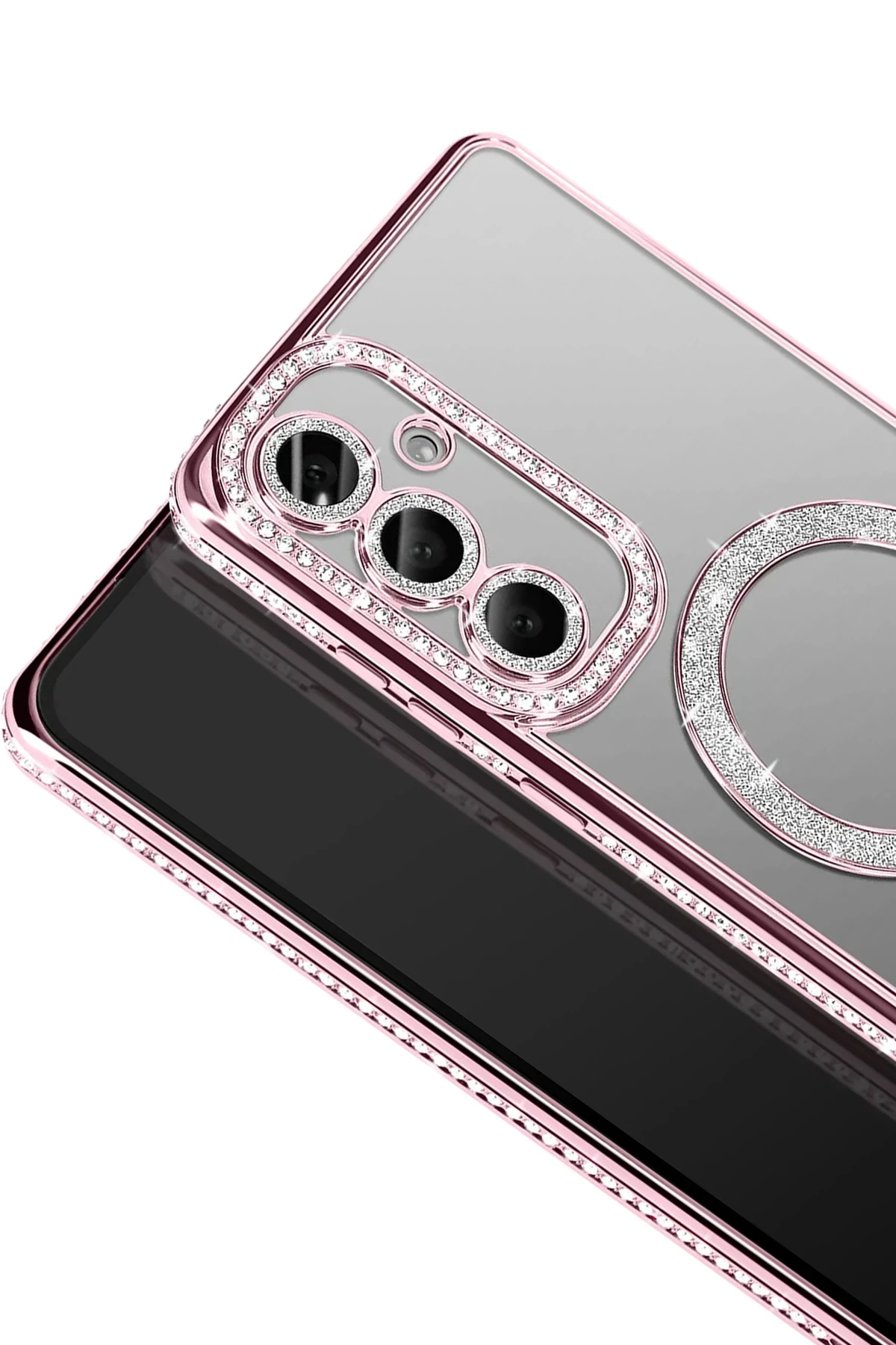 Joko Samsung Galaxy S26 Plus Joke Simli Magneticsafe Kılıf - Pembe
