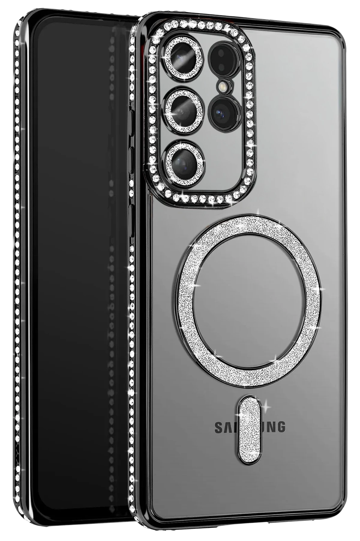 Joko Samsung Galaxy S26 Ultra Joke Simli Magneticsafe Kılıf - Siyah